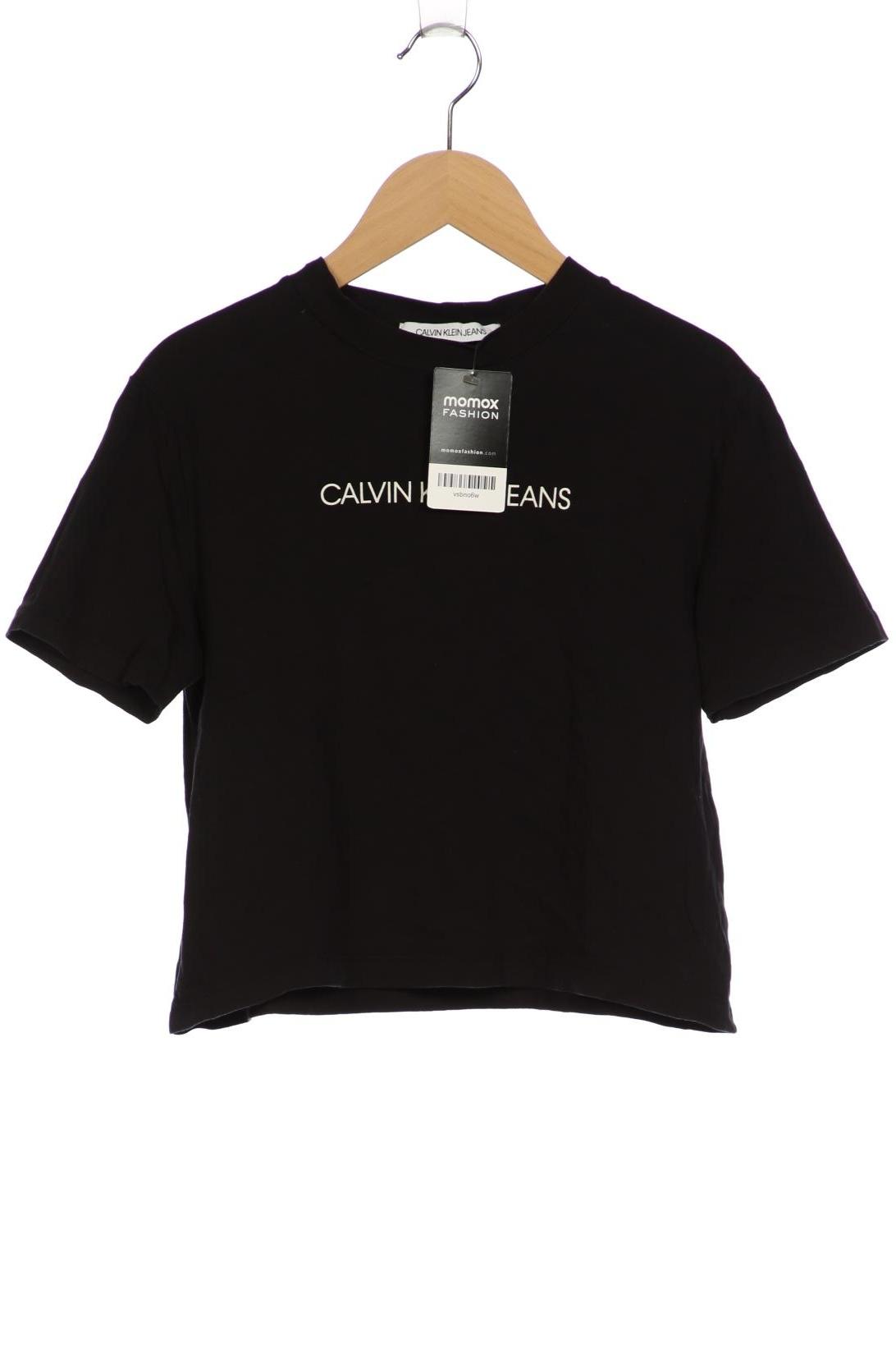 

Calvin Klein Jeans Damen T-Shirt, schwarz, Gr. 34