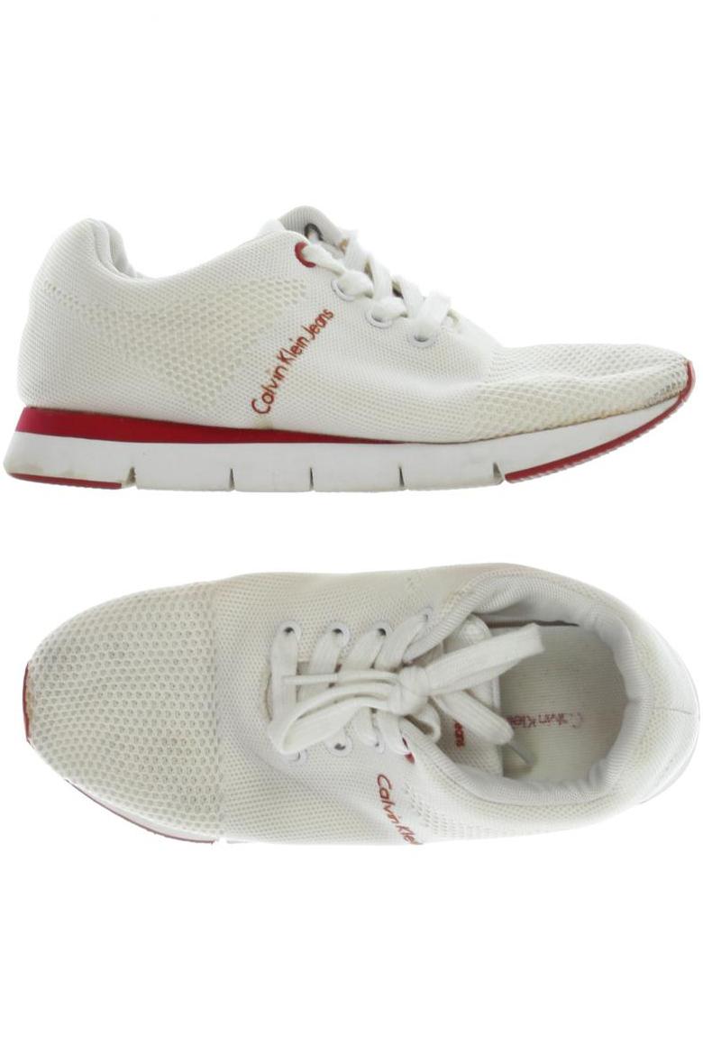 

Calvin Klein Jeans Damen Sneakers, weiß, Gr. 36