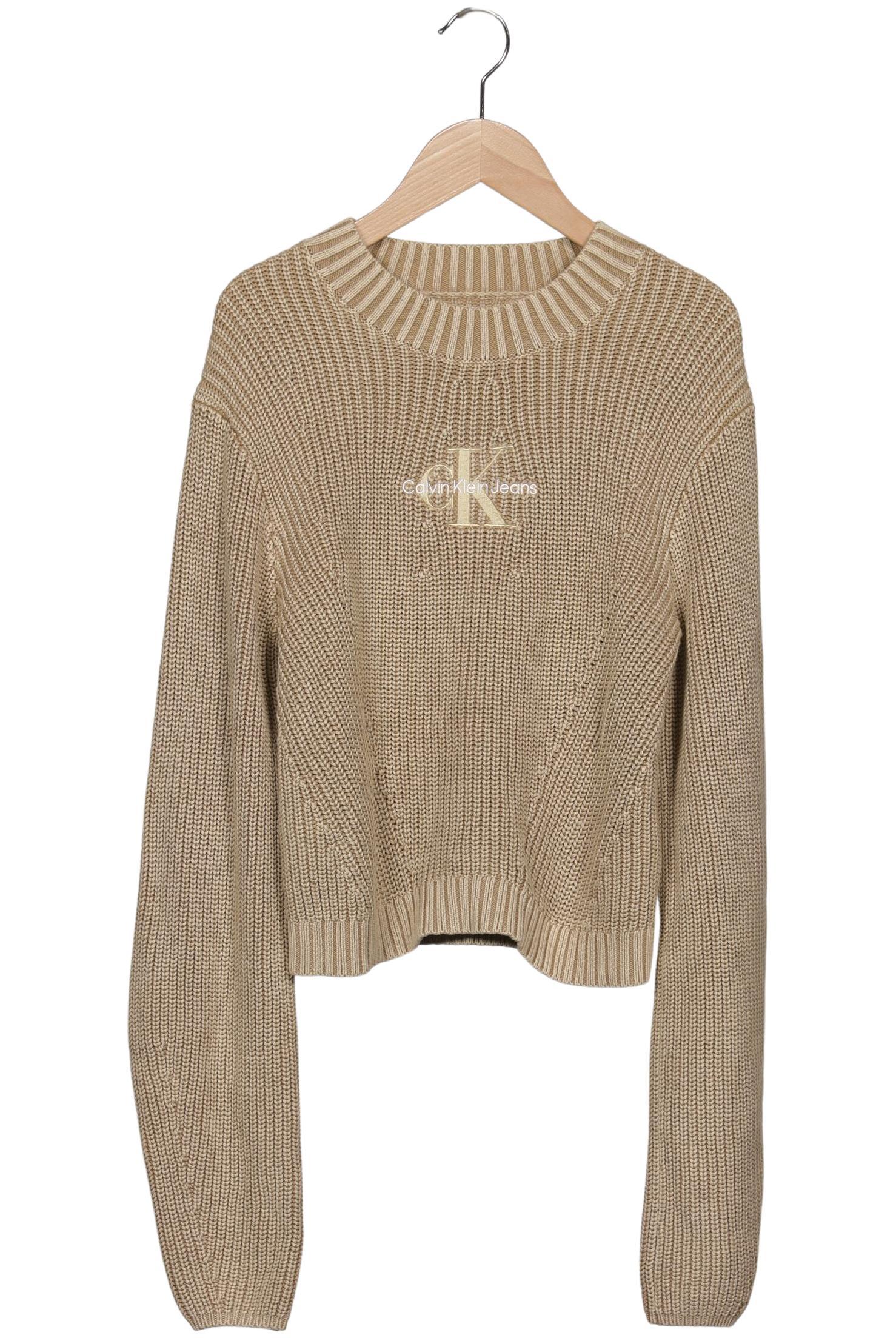 

Calvin Klein Jeans Damen Pullover, beige, Gr. 38