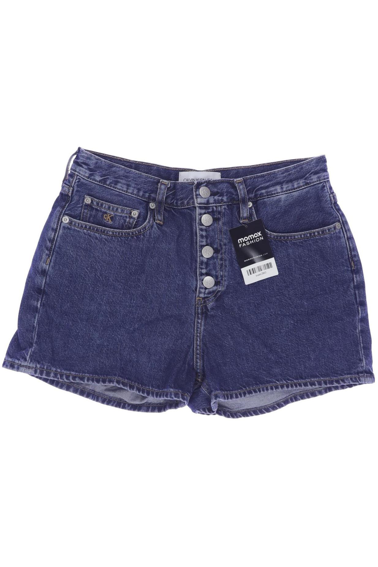 

Calvin Klein Jeans Damen Shorts, blau, Gr. 29