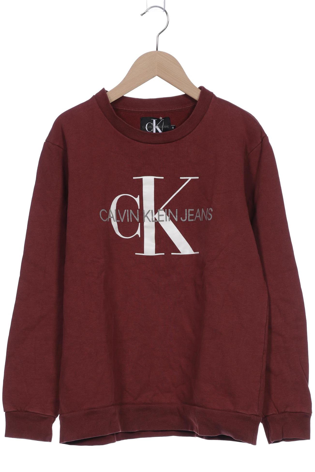 

Calvin Klein Jeans Herren Sweatshirt, bordeaux, Gr. 46