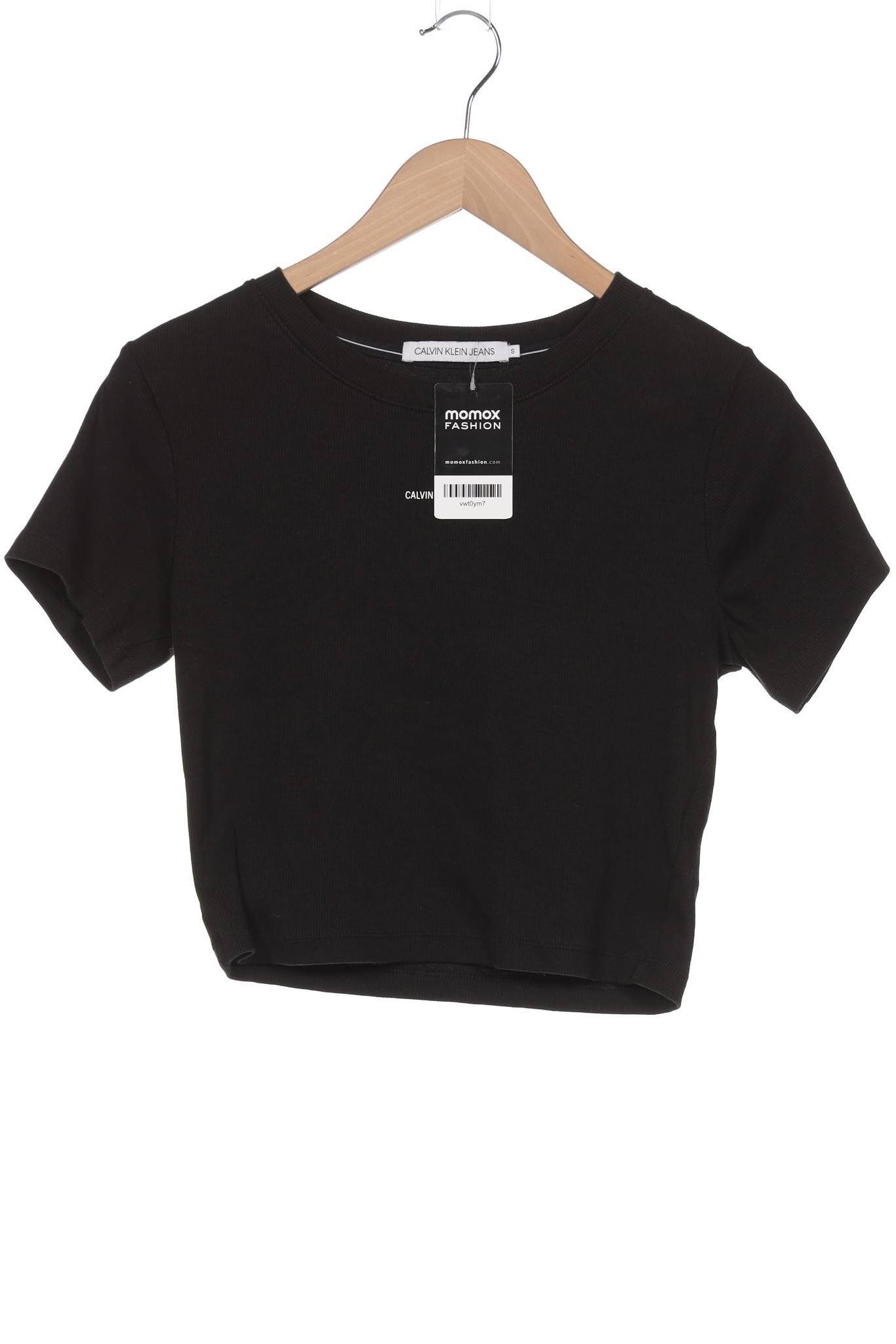 

Calvin Klein Jeans Damen T-Shirt, schwarz, Gr. 36
