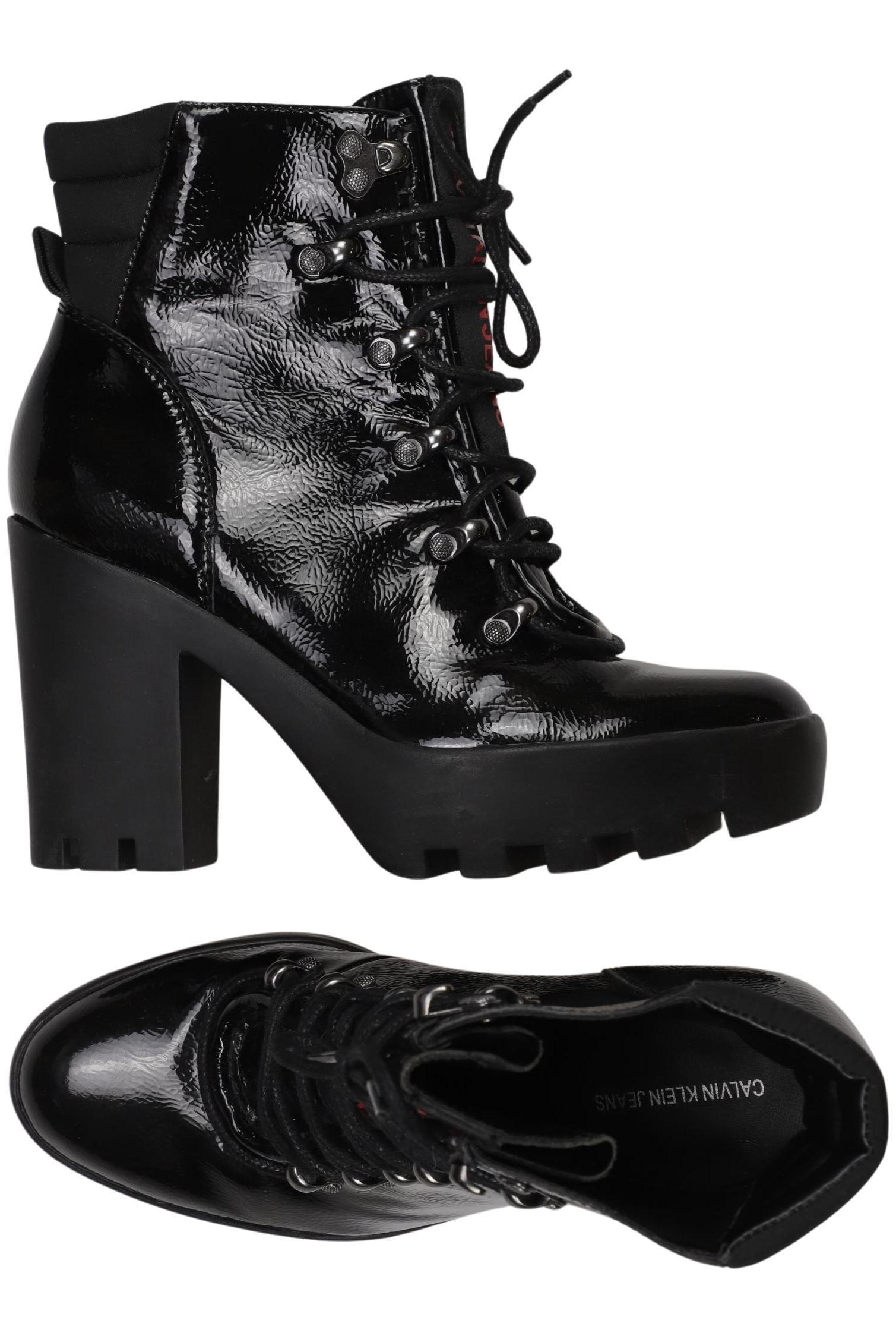 

Calvin Klein Jeans Damen Stiefelette, schwarz, Gr. 37