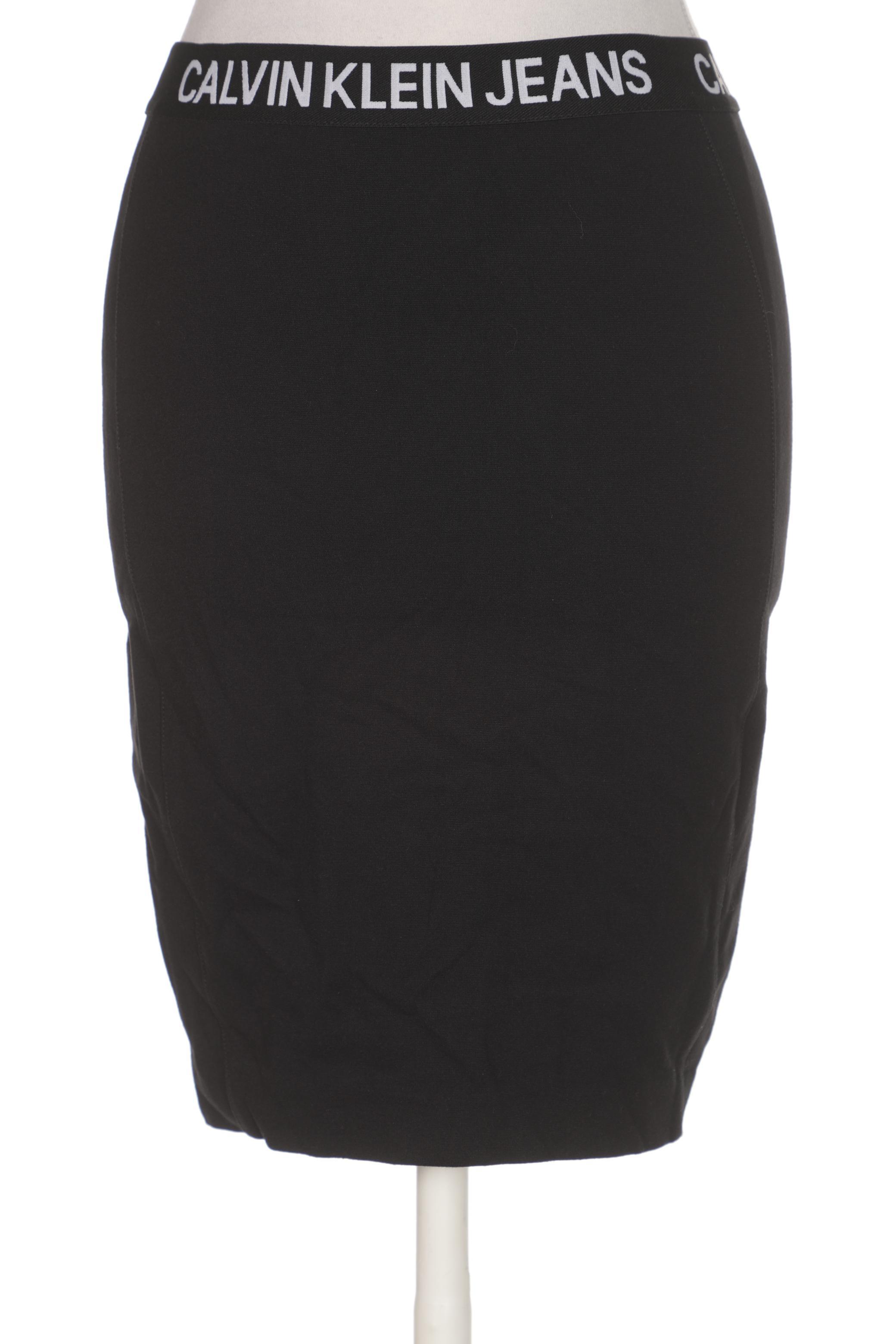 

Calvin Klein Jeans Damen Rock, schwarz, Gr. 34