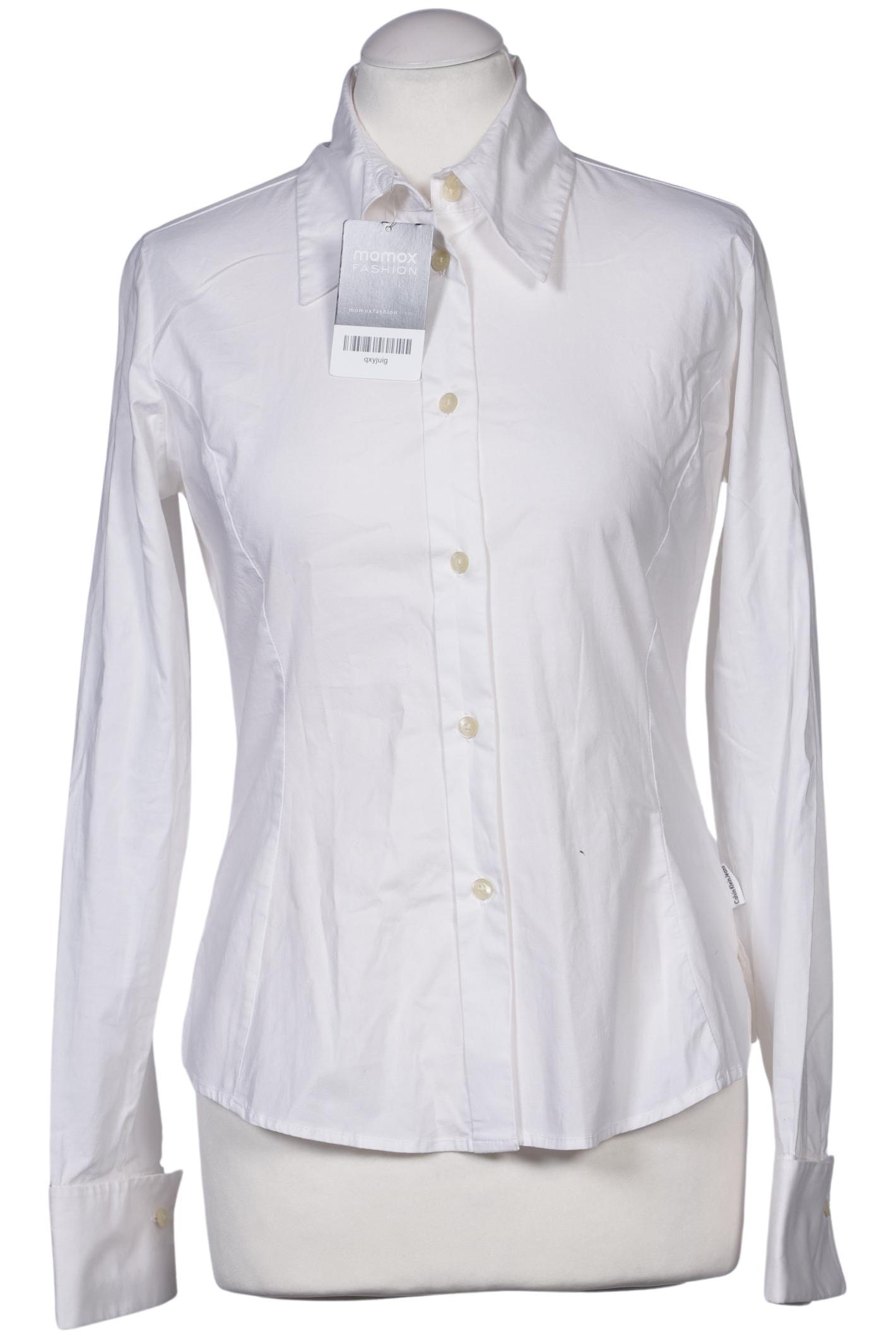 

Calvin Klein Jeans Damen Bluse, weiß, Gr. 38
