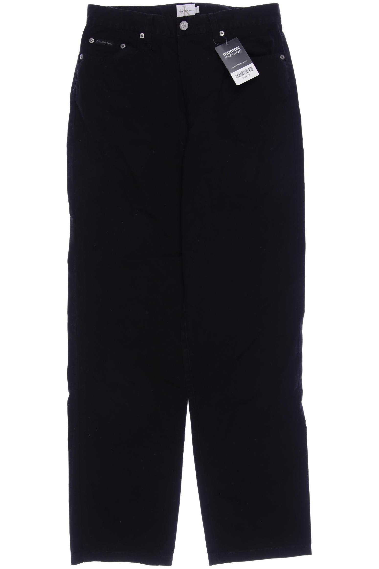 

Calvin Klein Jeans Damen Stoffhose, schwarz, Gr. 8