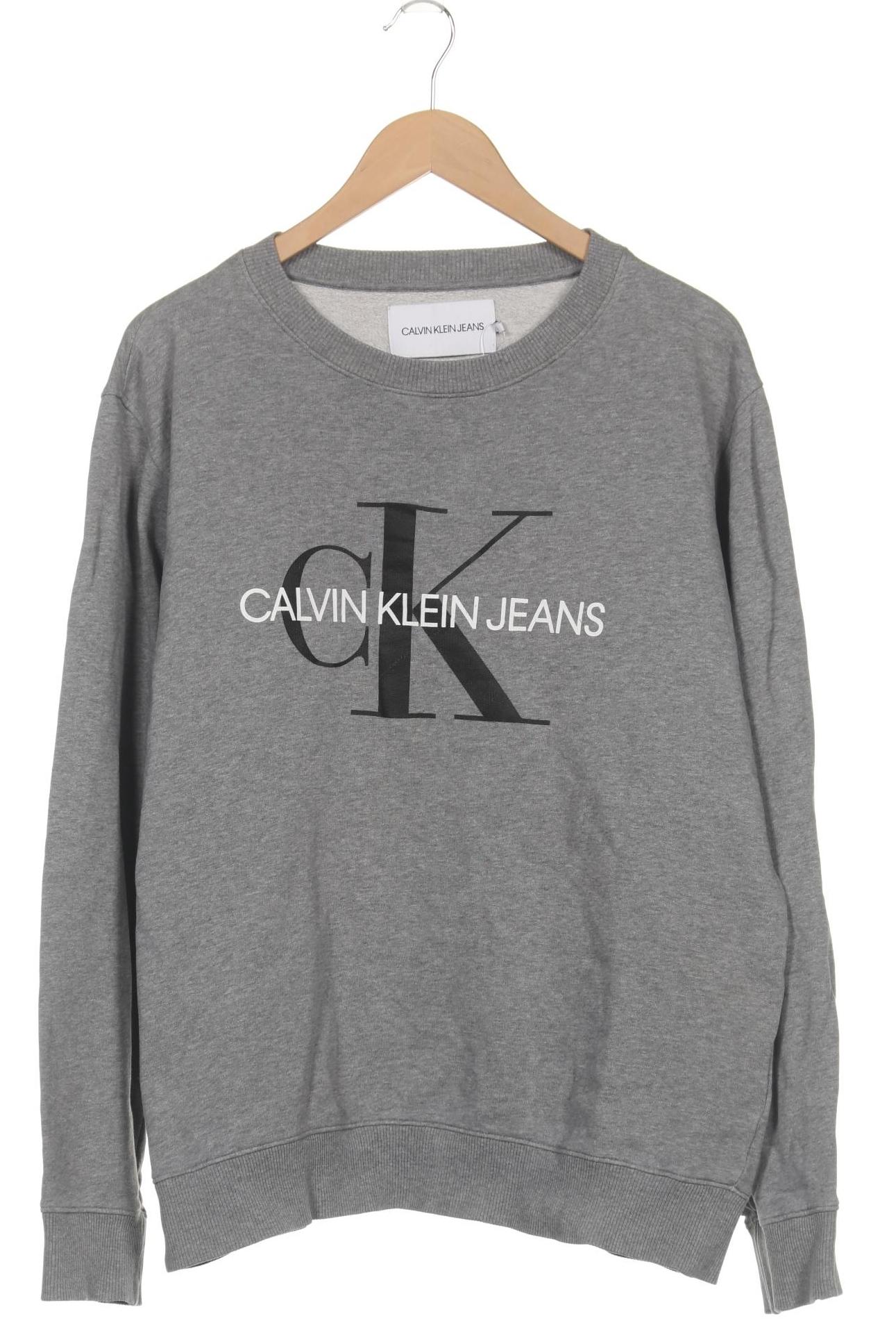 

Calvin Klein Jeans Herren Sweatshirt, grau, Gr. 54