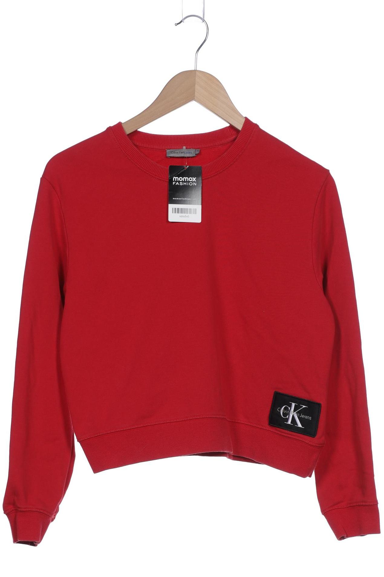 

Calvin Klein Jeans Damen Sweatshirt, rot, Gr. 36