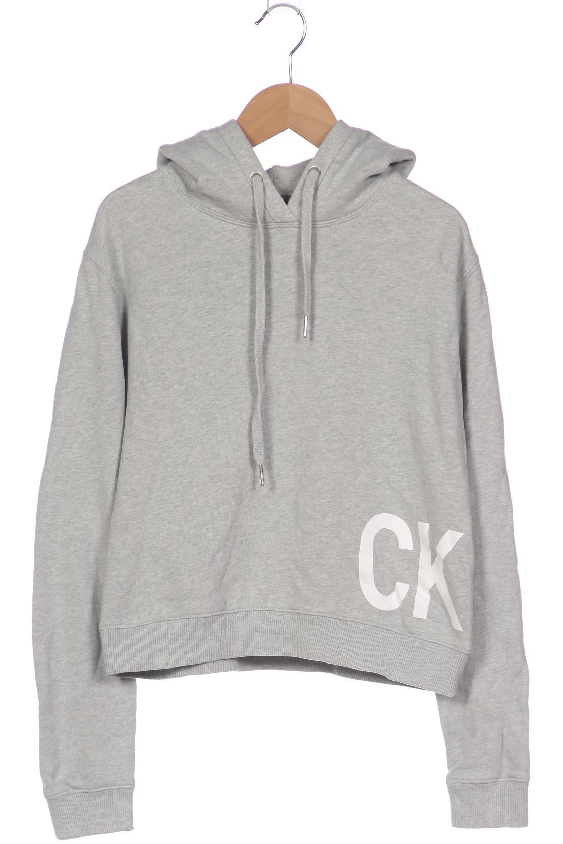 

Calvin Klein Jeans Damen Kapuzenpullover, grau, Gr. 36