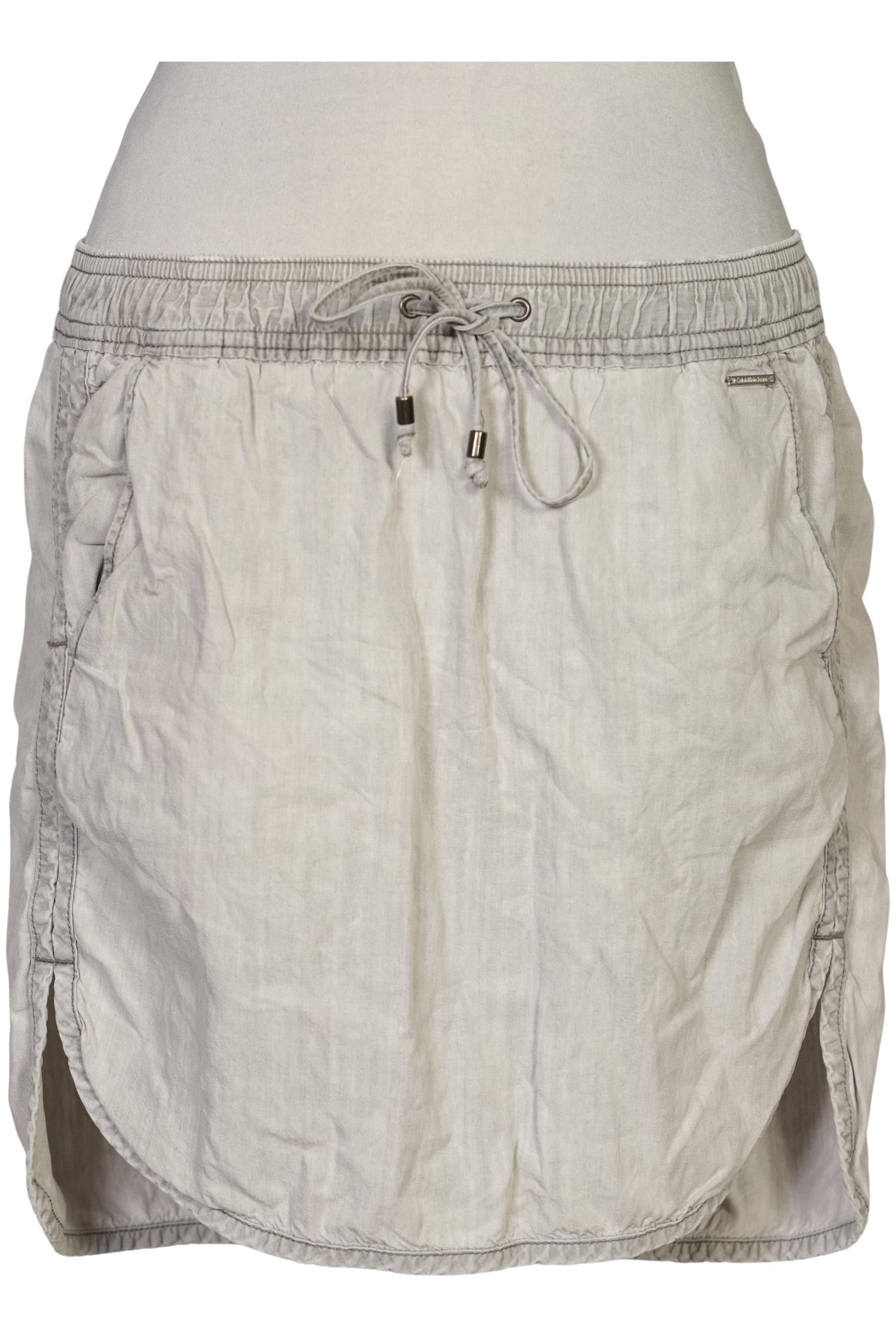 

Calvin Klein Jeans Damen Rock, grau, Gr. 36