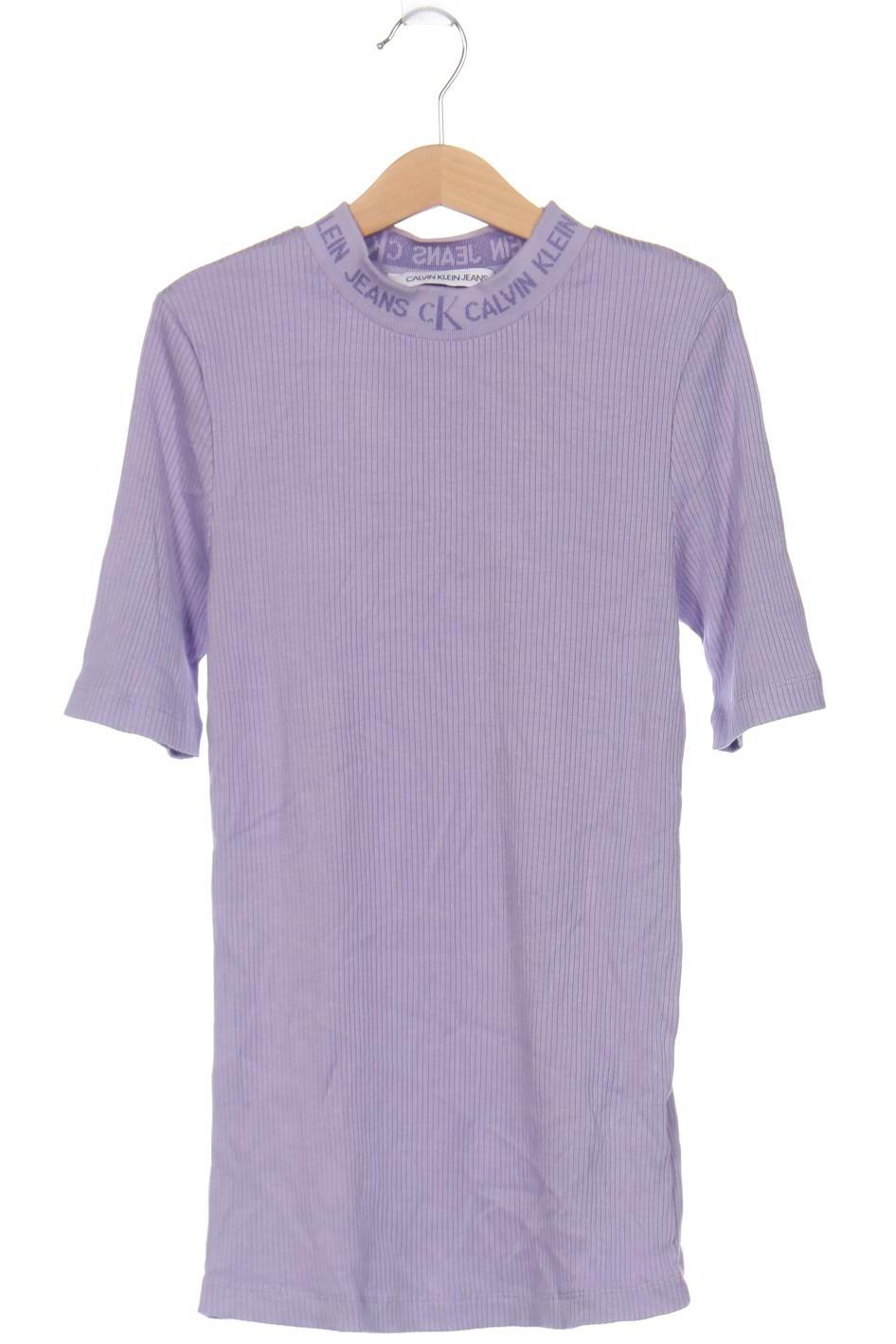 

Calvin Klein Jeans Damen T-Shirt, flieder, Gr. 34