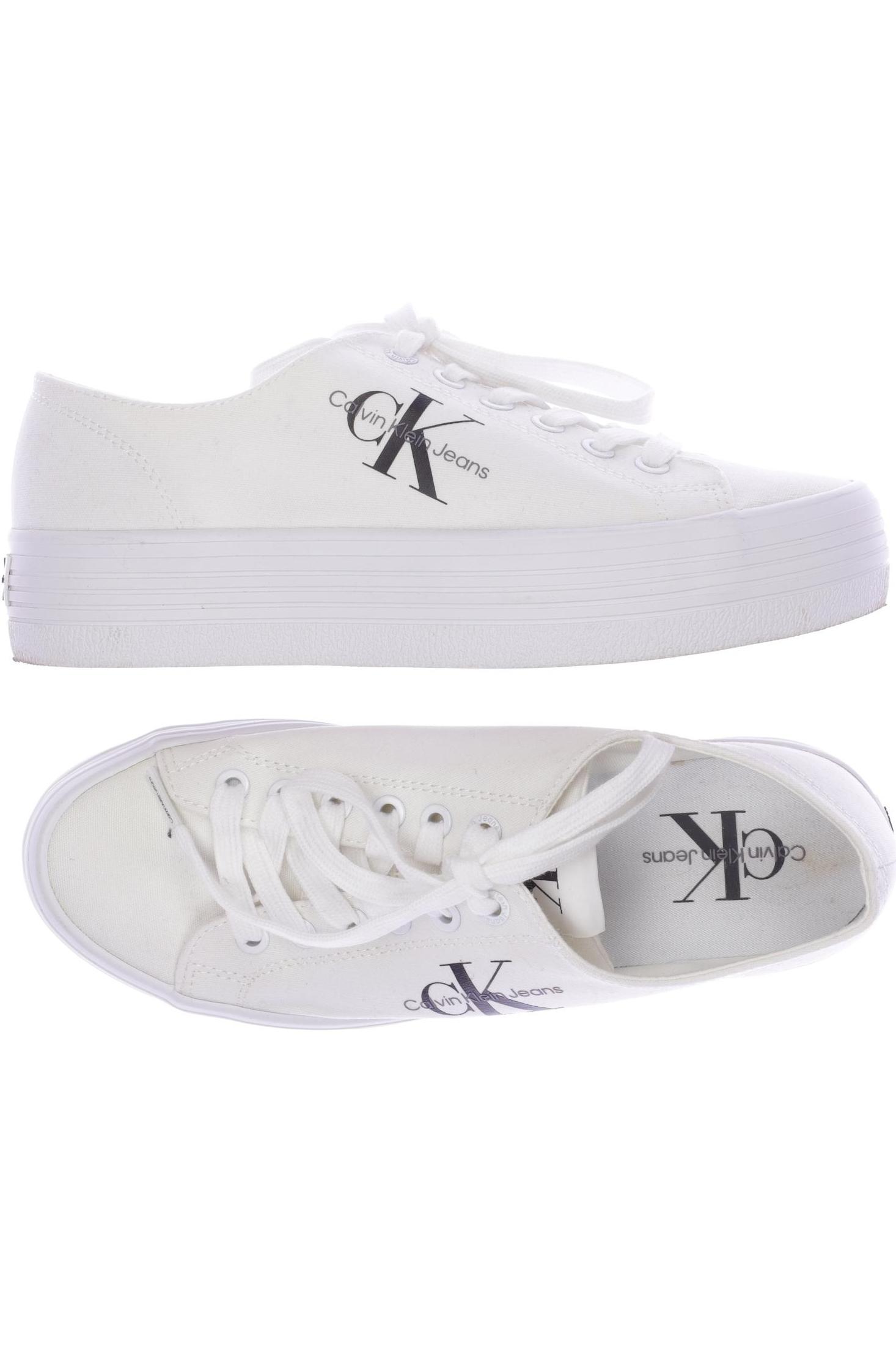 

Calvin Klein Jeans Damen Sneakers, weiß, Gr. 38