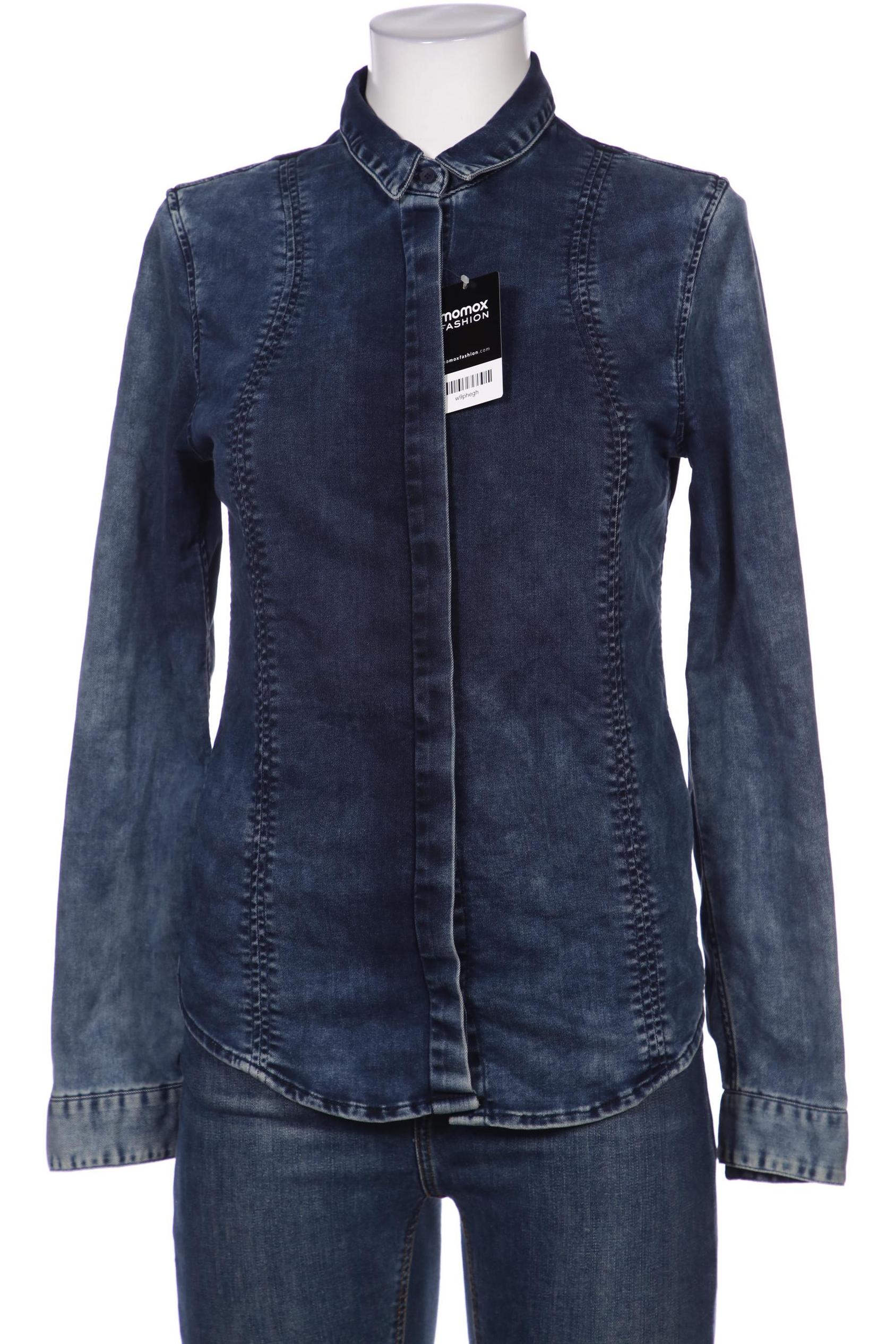 

Calvin Klein Jeans Damen Bluse, blau, Gr. 38