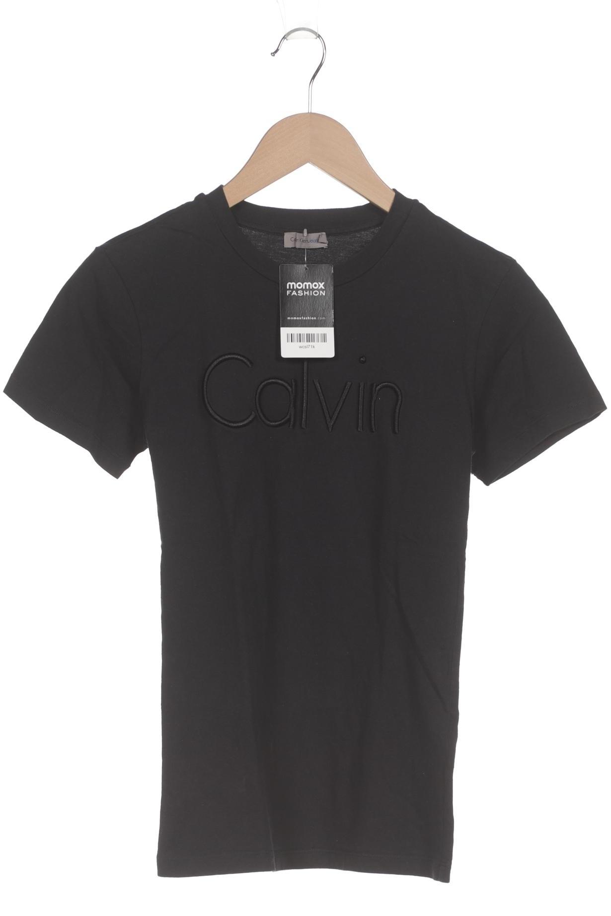 

Calvin Klein Jeans Damen T-Shirt, schwarz, Gr. 34