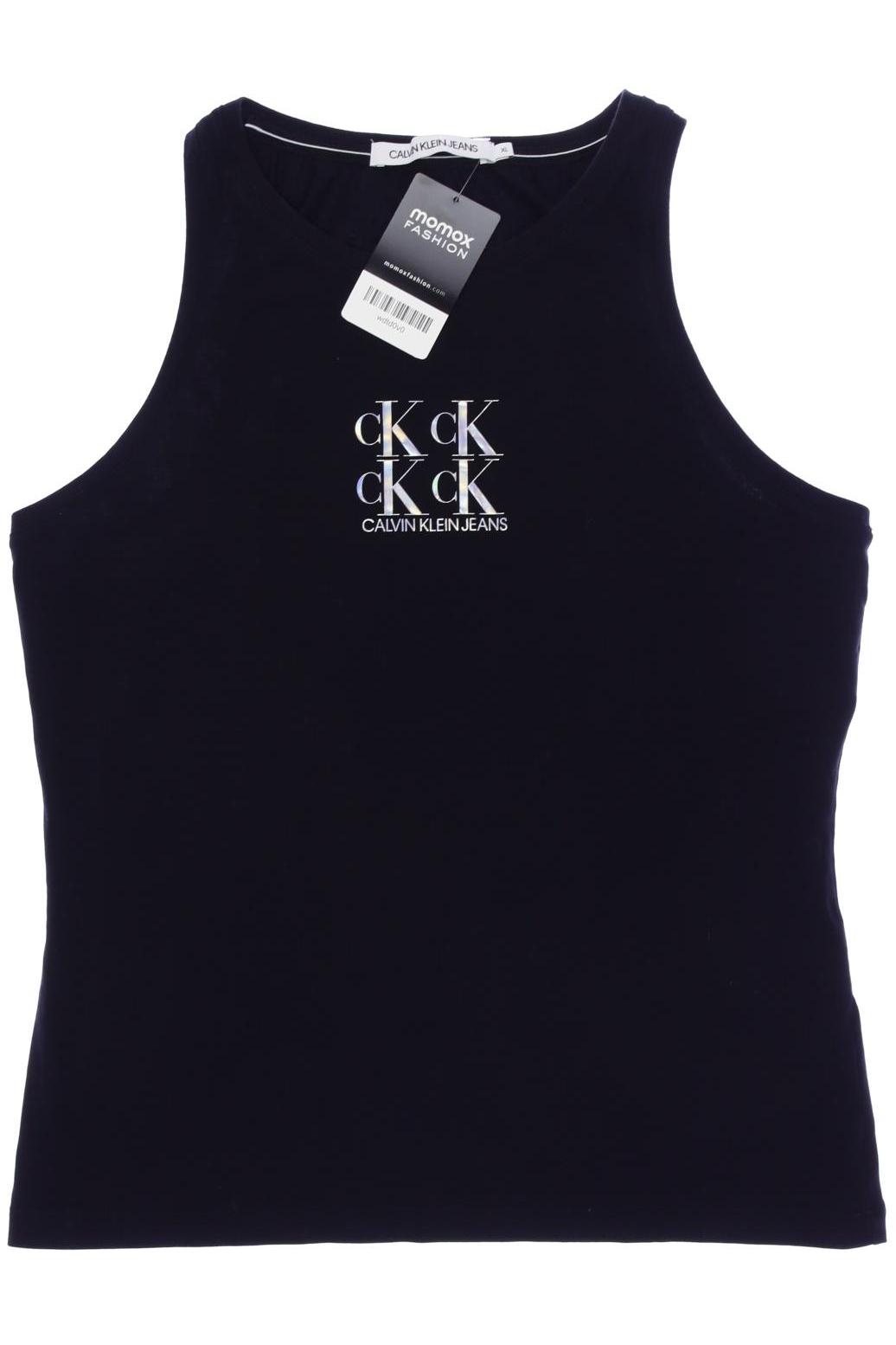 

Calvin Klein Jeans Damen Top, schwarz, Gr. 44