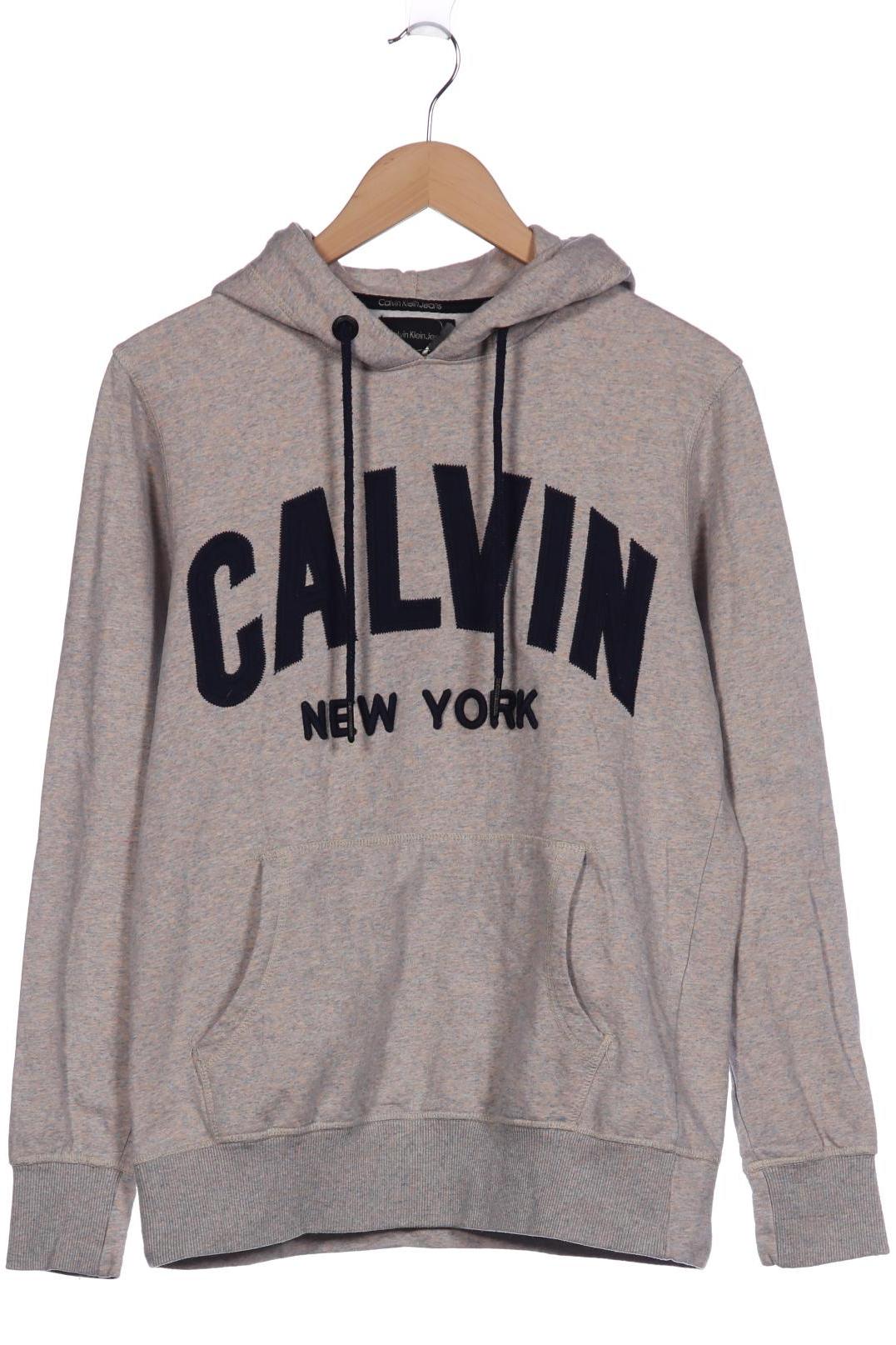 

Calvin Klein Jeans Herren Kapuzenpullover, grau, Gr. 48