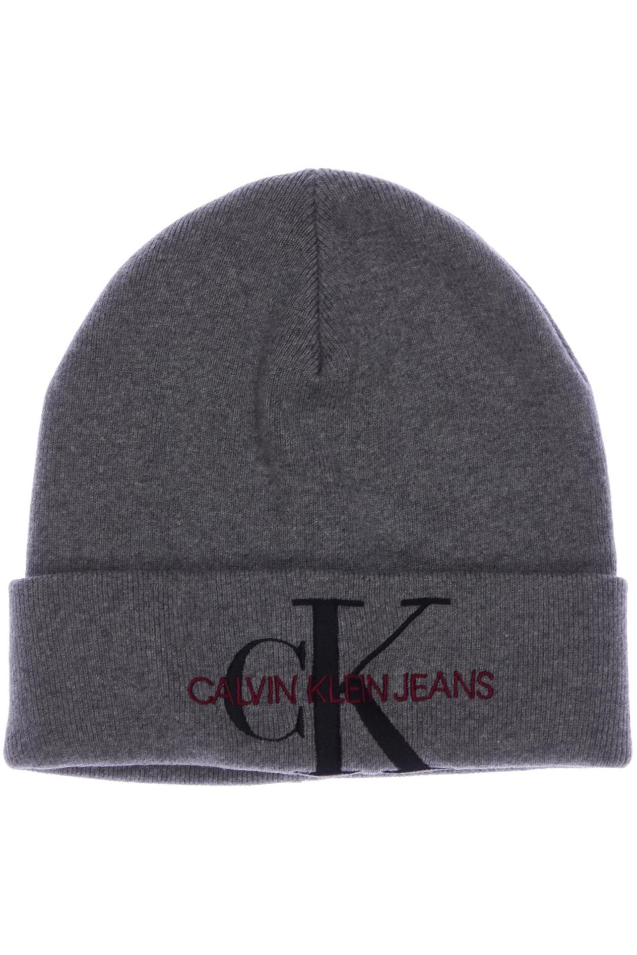 

Calvin Klein Jeans Damen Hut/Mütze, grau, Gr. uni