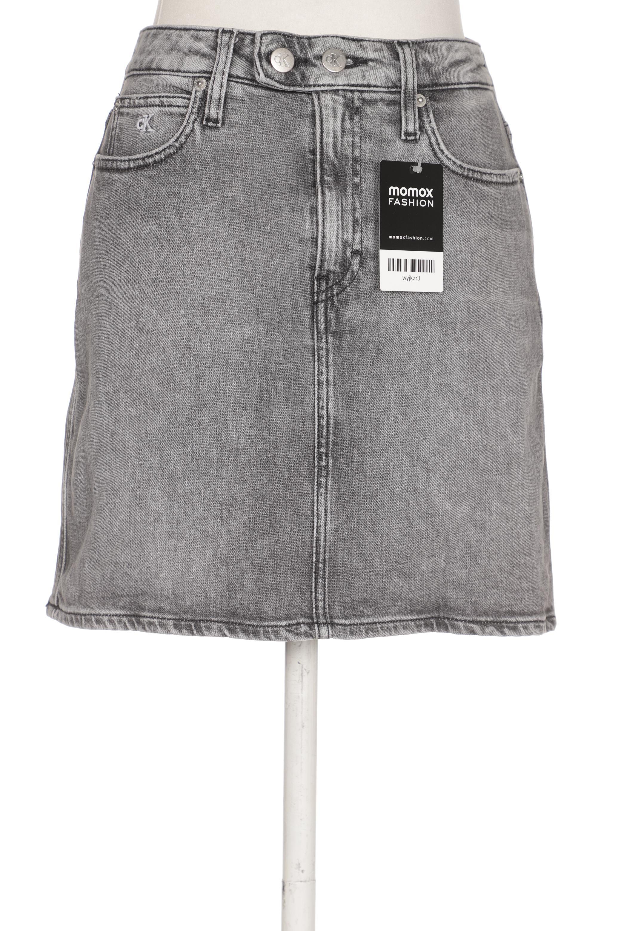 

Calvin Klein Jeans Damen Rock, grau, Gr. 26