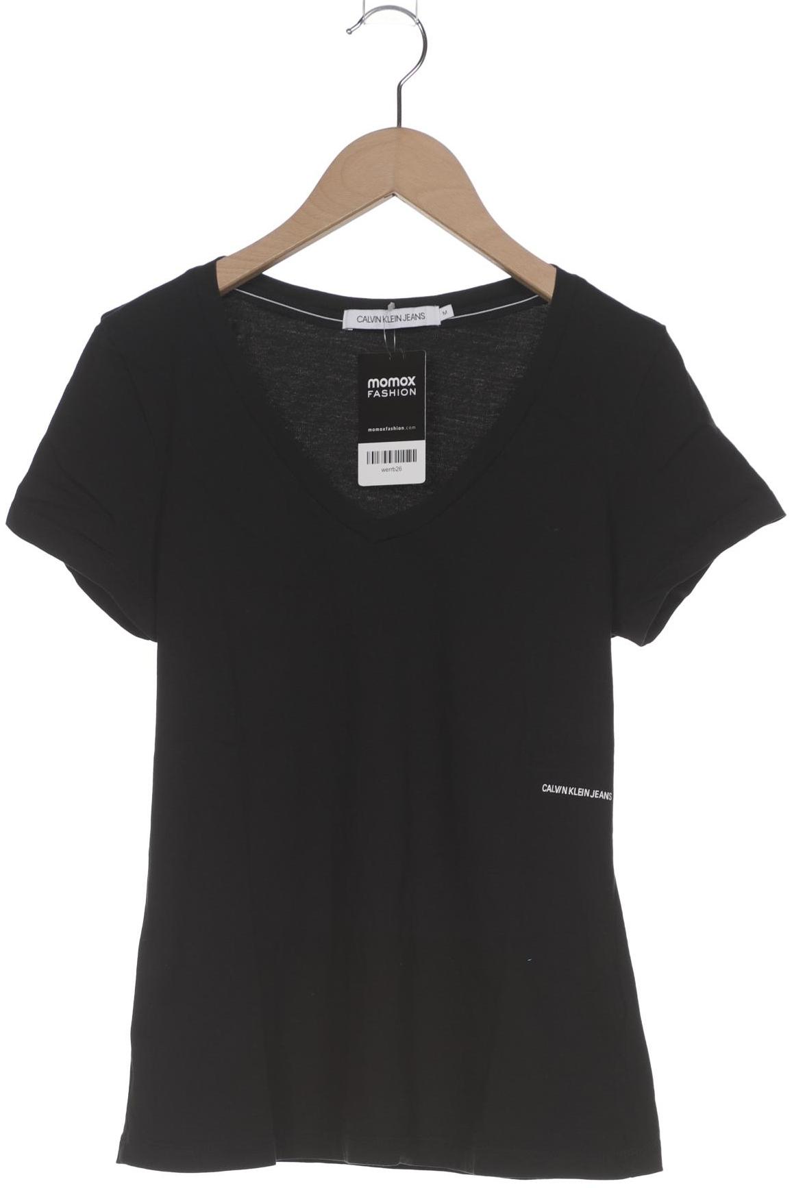 

Calvin Klein Jeans Damen T-Shirt, schwarz, Gr. 38
