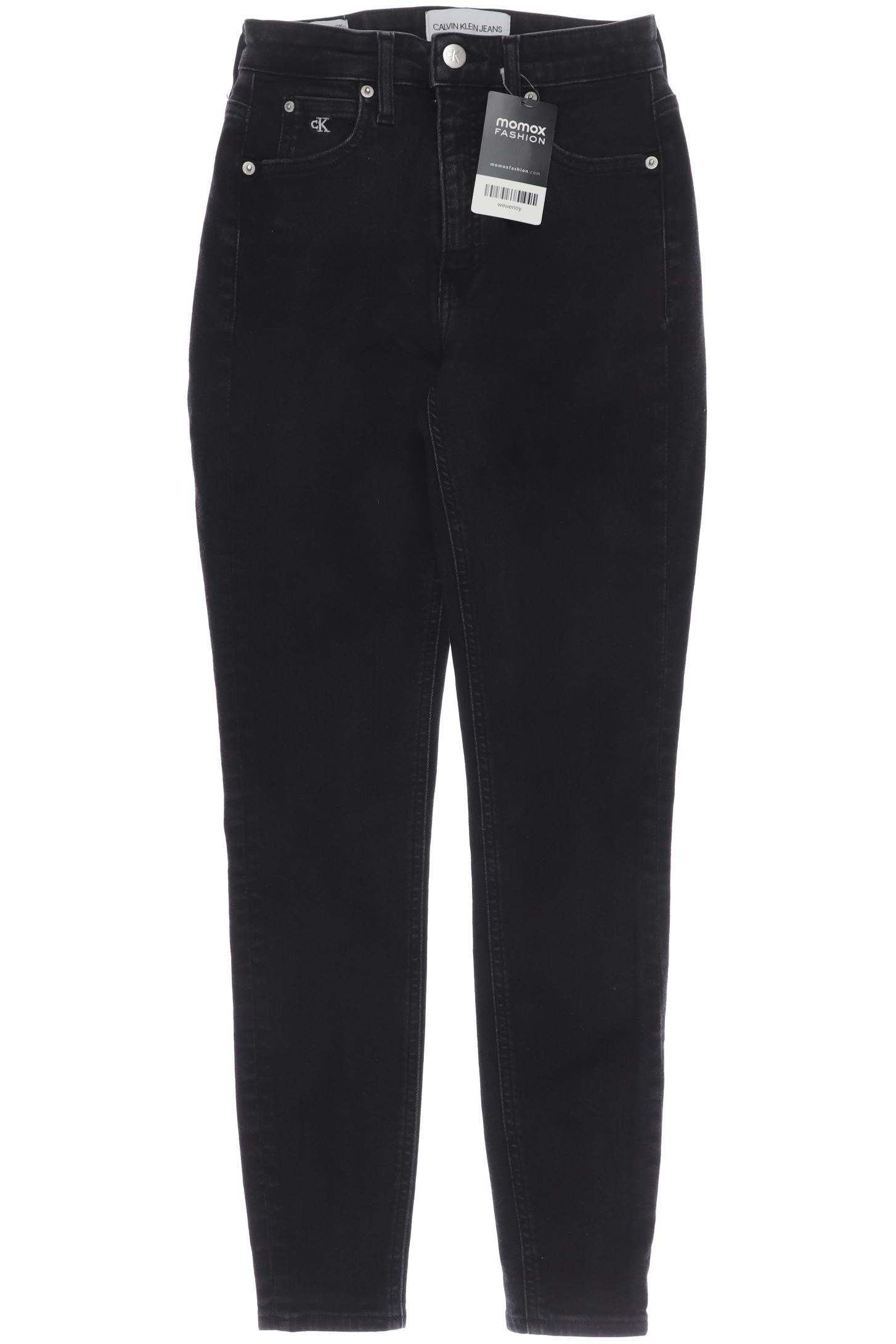 

Calvin Klein Jeans Damen Jeans, schwarz, Gr. 25