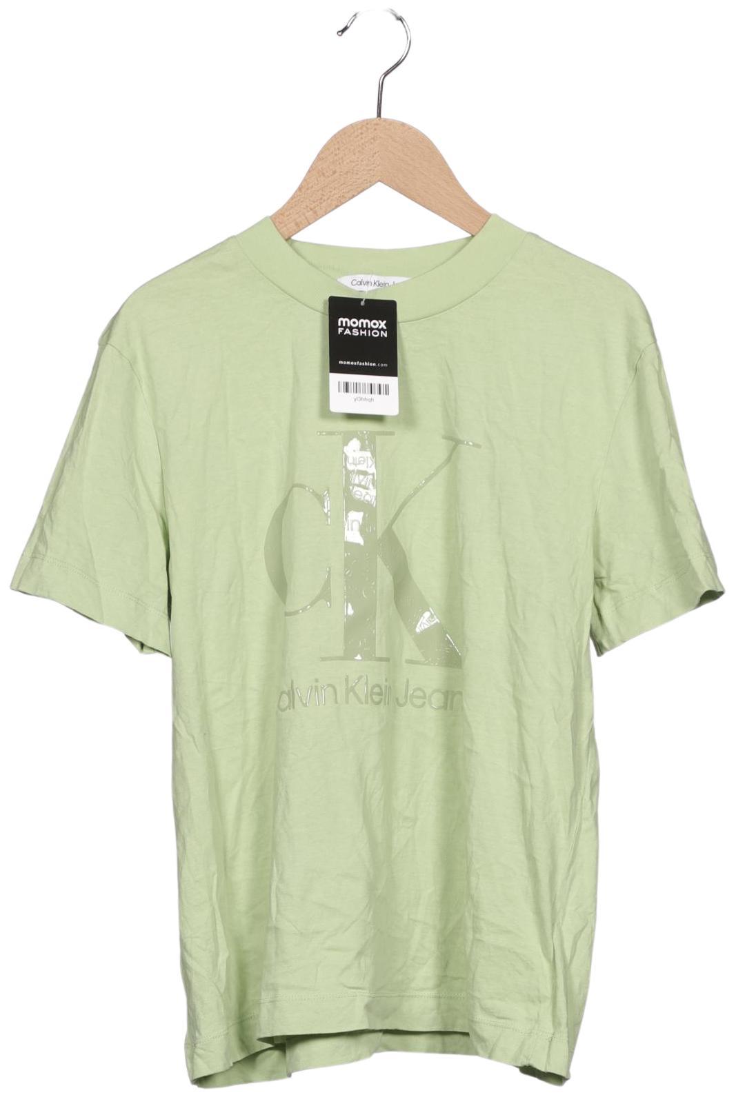 

Calvin Klein Jeans Damen T-Shirt, hellgrün, Gr. 42