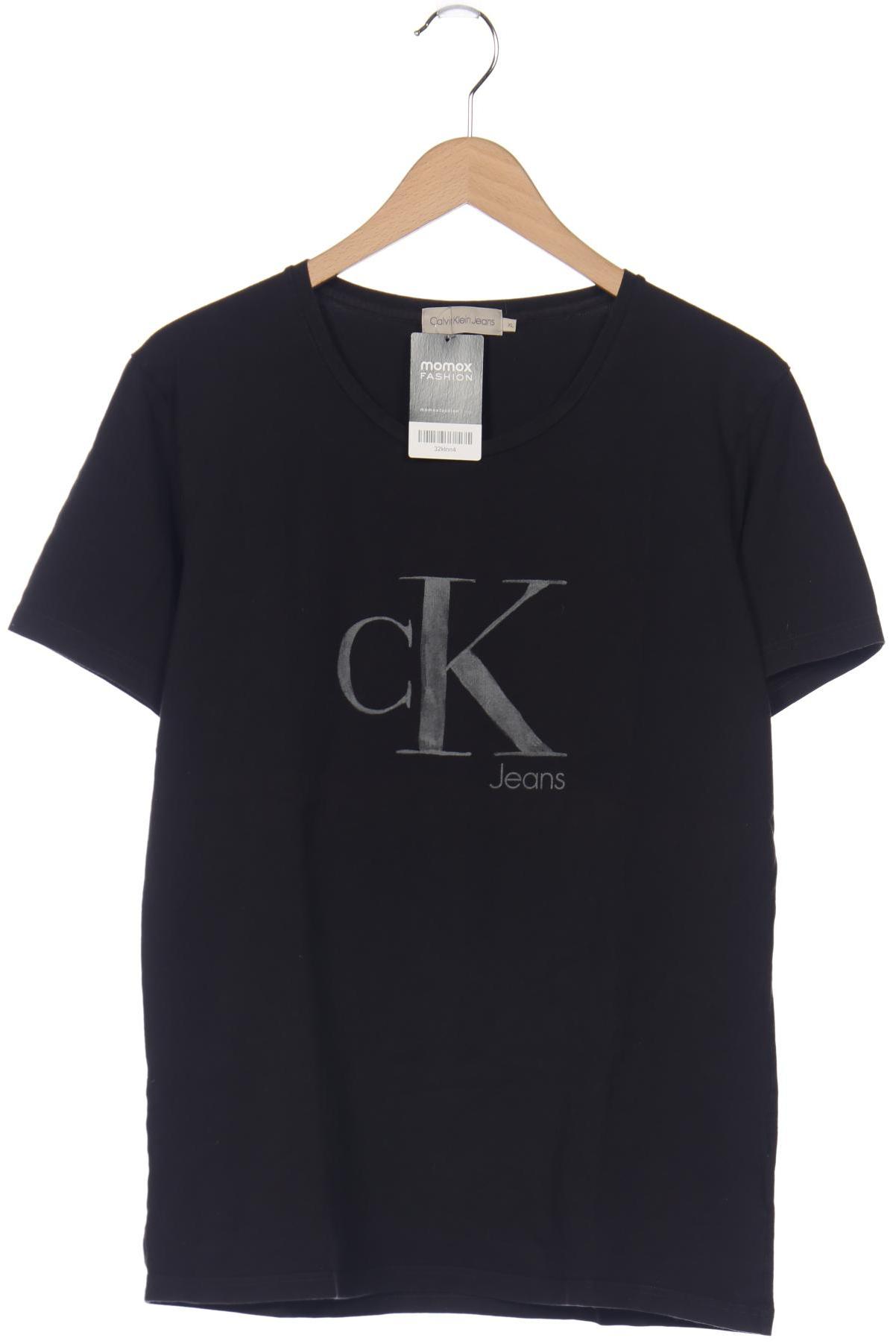 

Calvin Klein Jeans Damen T-Shirt, schwarz, Gr. 44