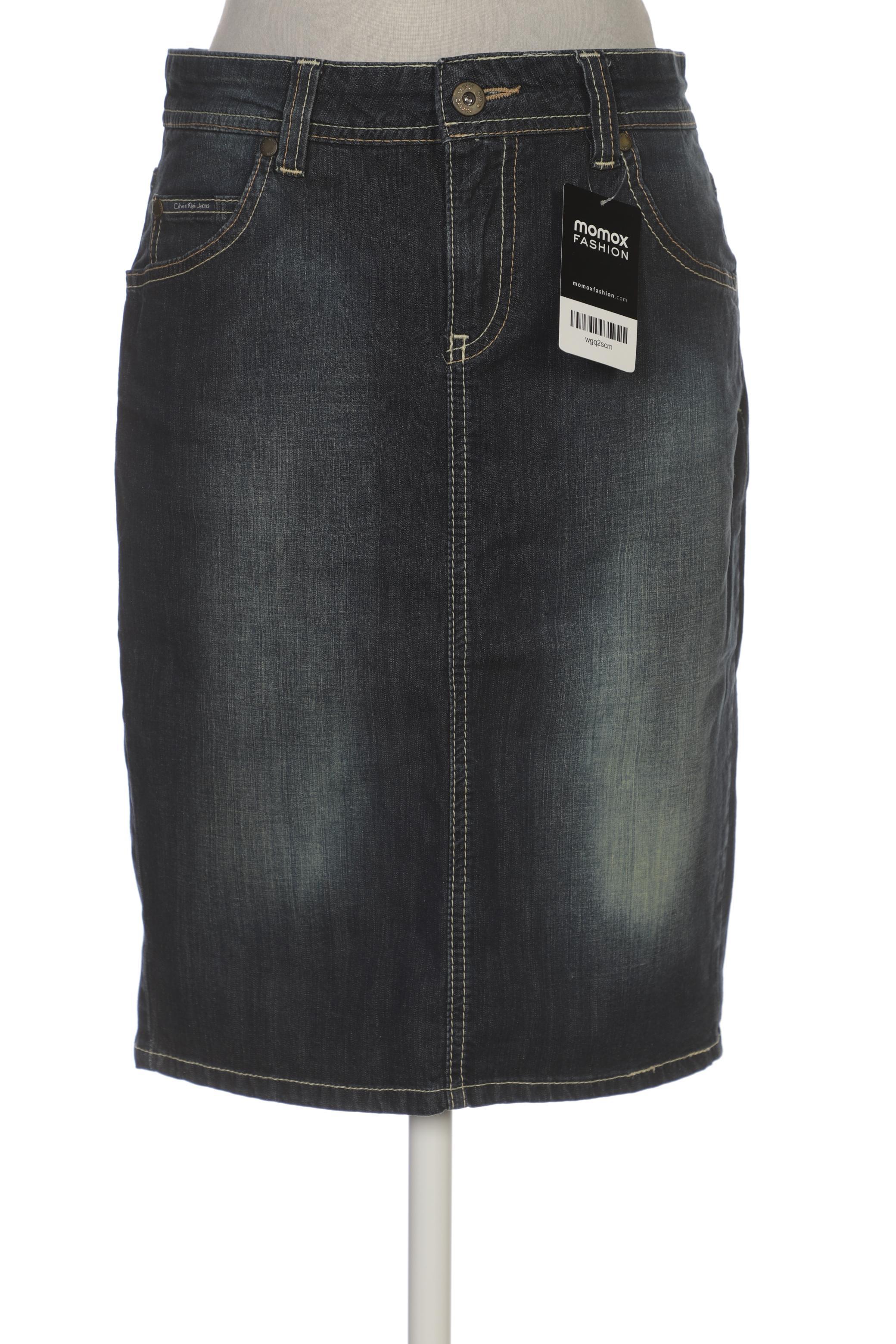 

Calvin Klein Jeans Damen Rock, marineblau, Gr. 28