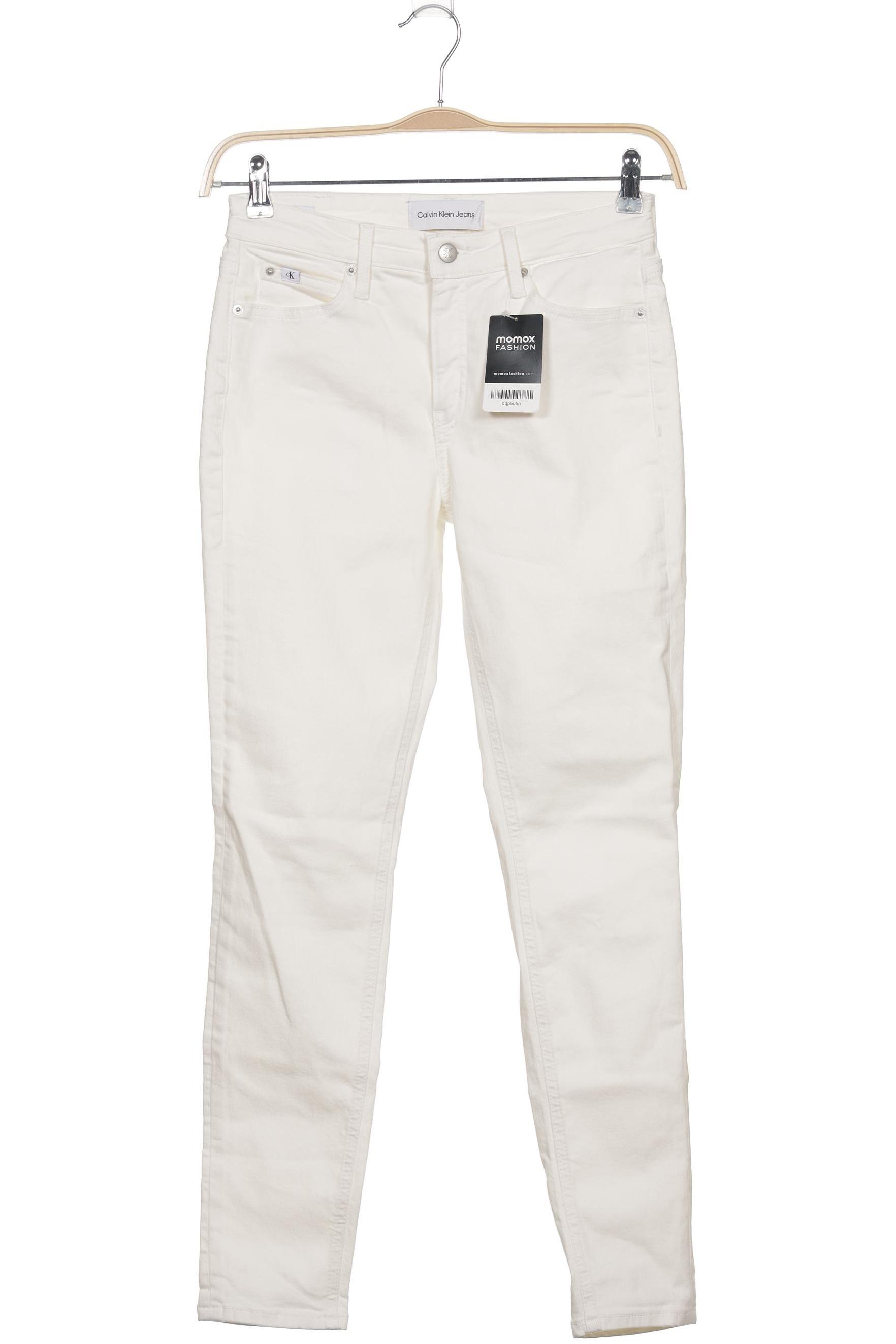 

Calvin Klein Jeans Damen Jeans, weiß, Gr. 29