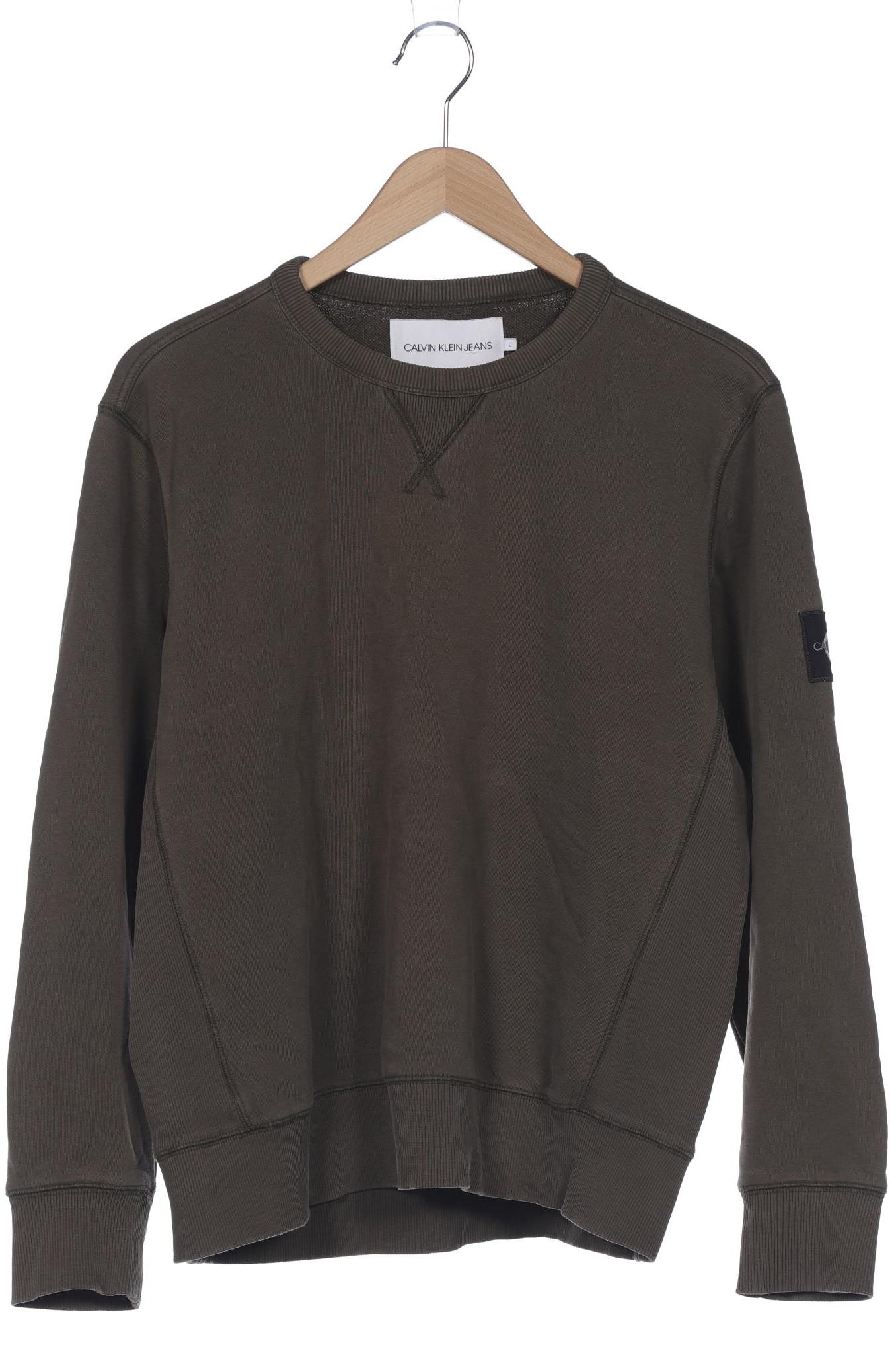

Calvin Klein Jeans Herren Sweatshirt, grün, Gr. 52