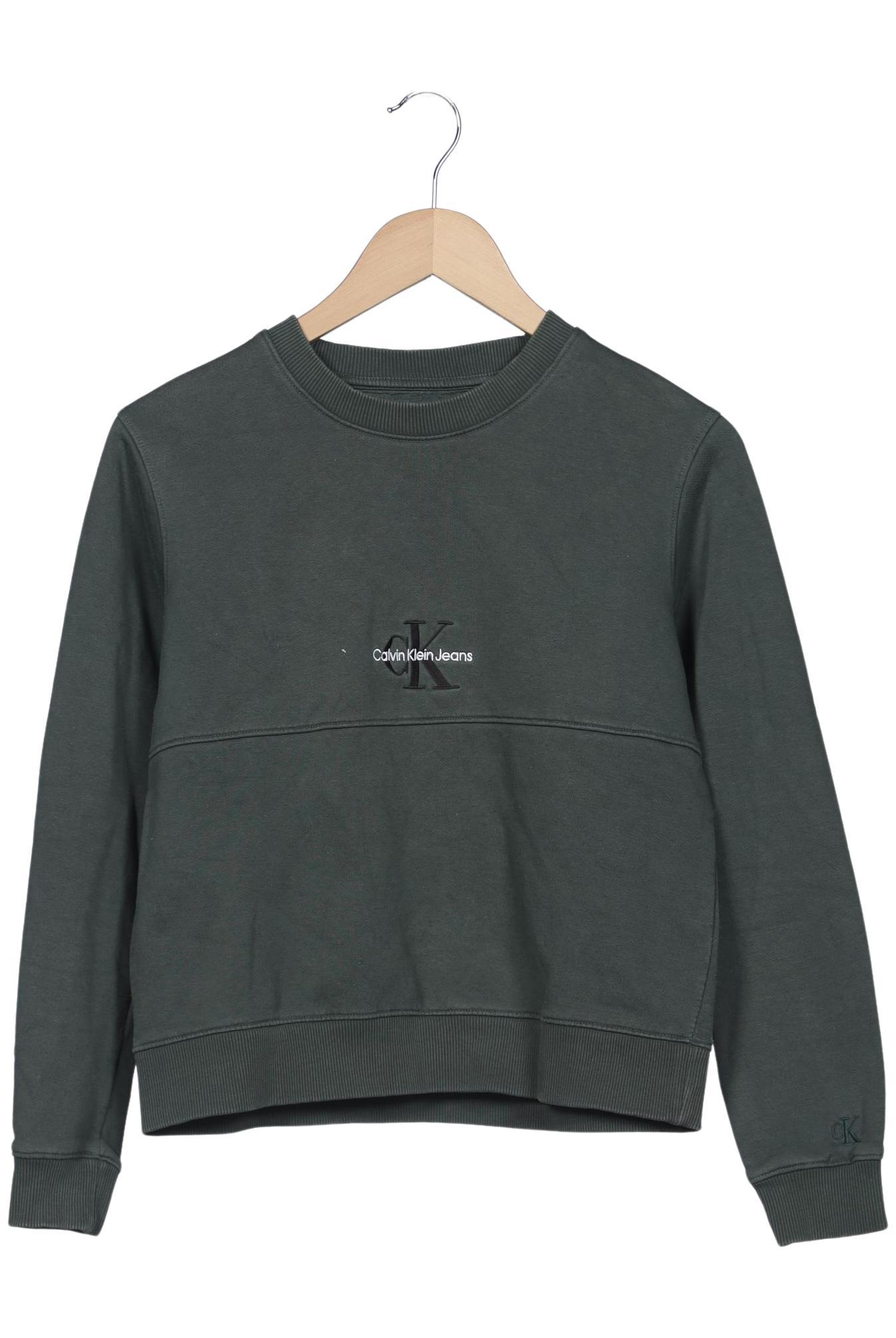 

Calvin Klein Jeans Damen Kapuzenpullover, grün, Gr. 34