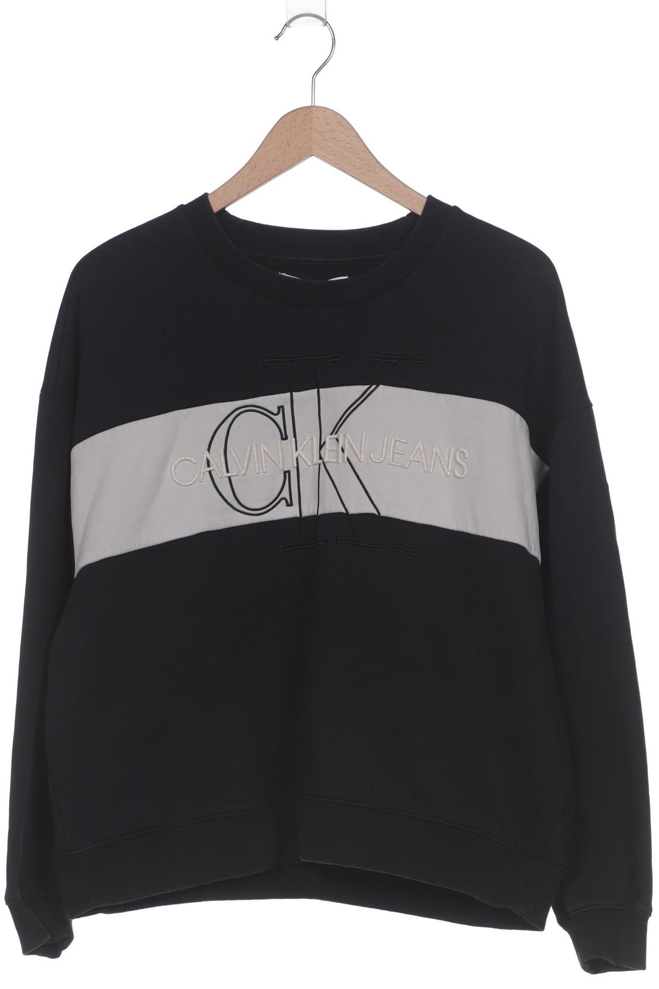 

Calvin Klein Jeans Damen Sweatshirt, schwarz, Gr. 38