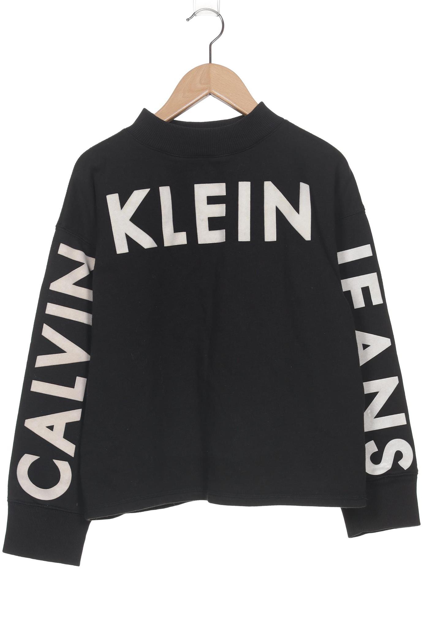 

Calvin Klein Jeans Damen Sweatshirt, schwarz, Gr. 34