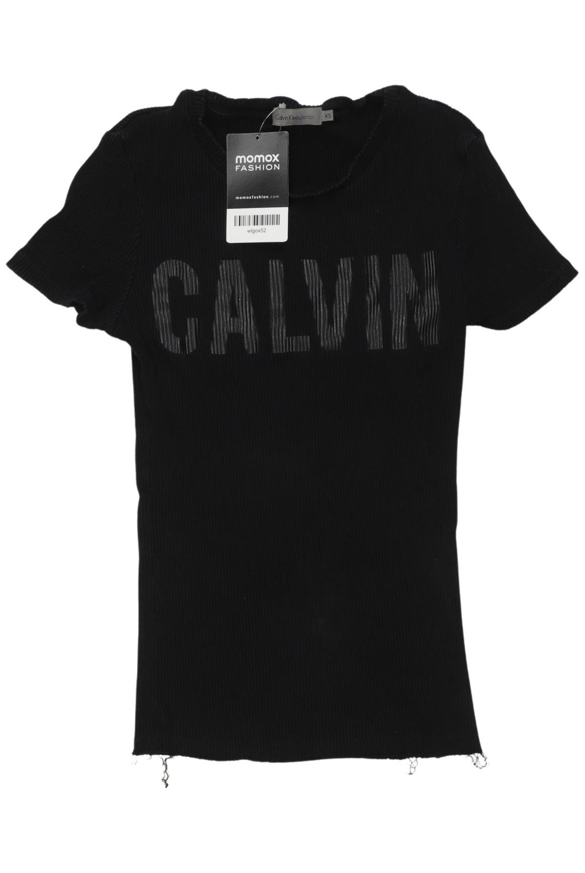 

Calvin Klein Jeans Mädchen T-Shirt, schwarz, Gr. 122