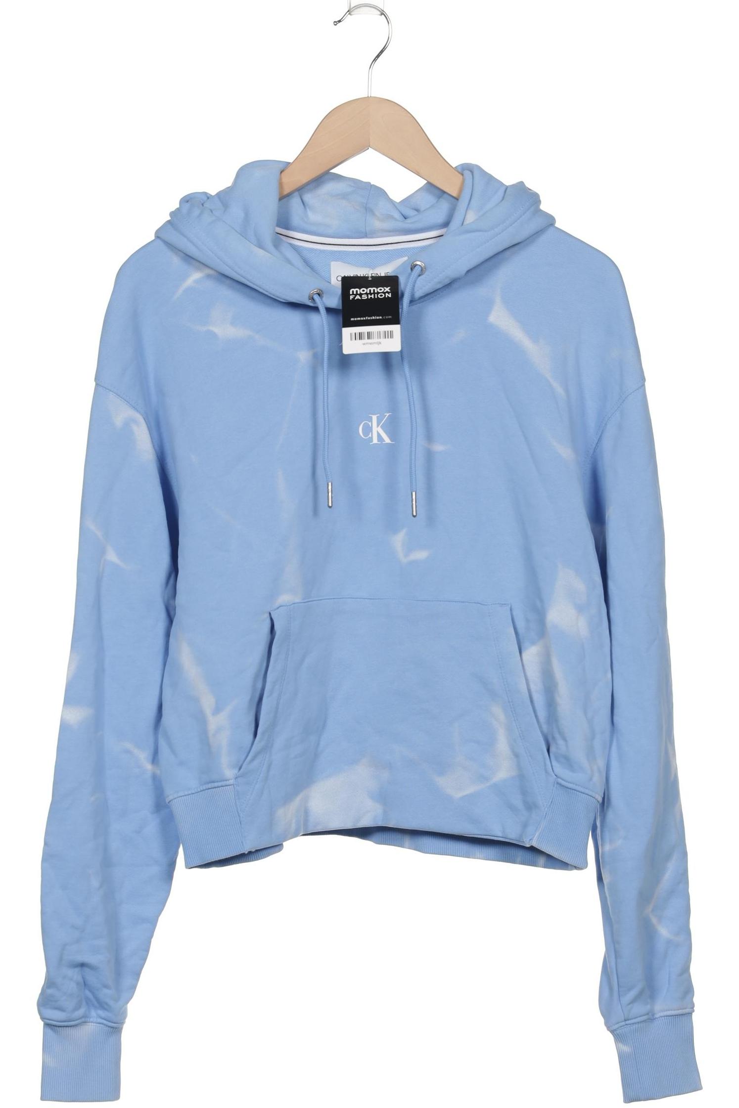 

Calvin Klein Jeans Damen Kapuzenpullover, blau, Gr. 38