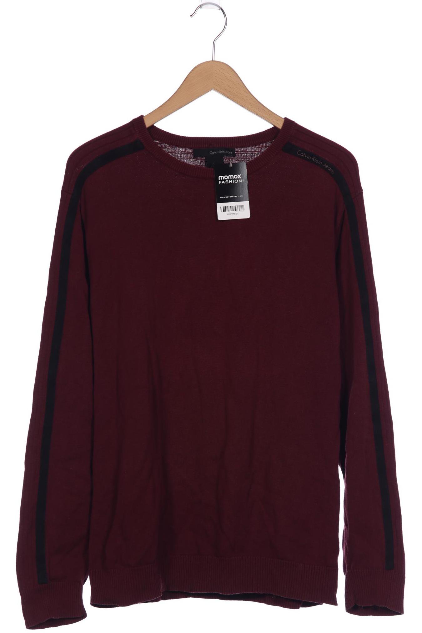 

Calvin Klein Jeans Herren Pullover, bordeaux, Gr. 52