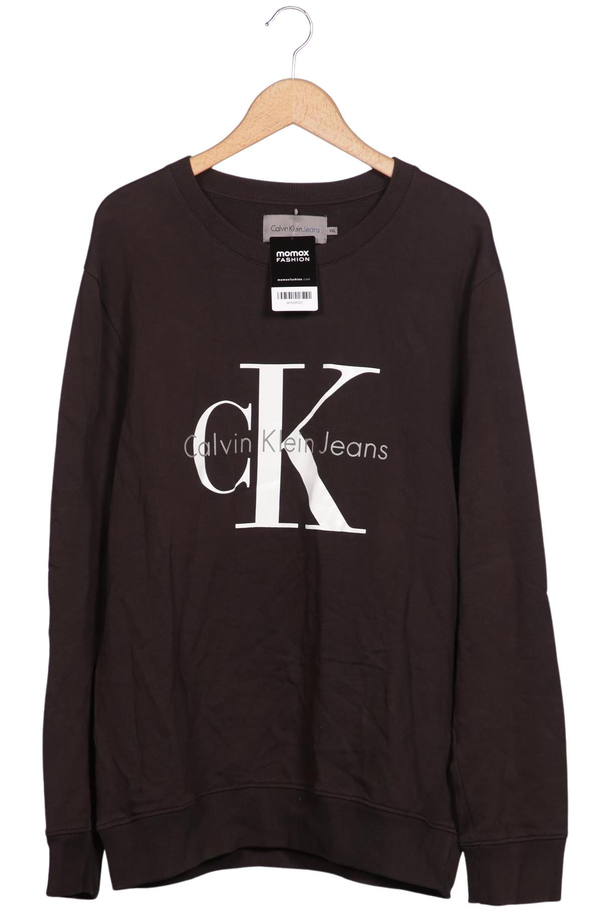 

Calvin Klein Jeans Herren Sweatshirt, braun, Gr. 56