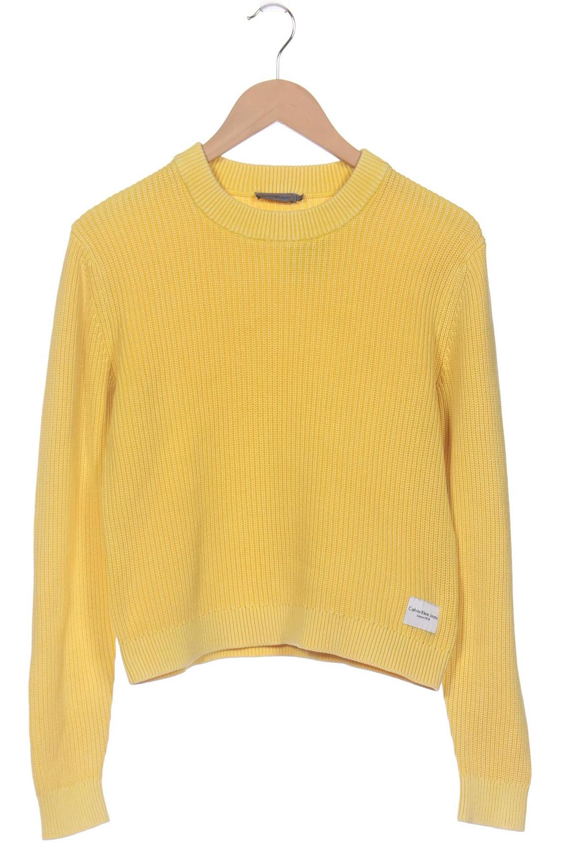 

Calvin Klein Jeans Damen Pullover, gelb, Gr. 34