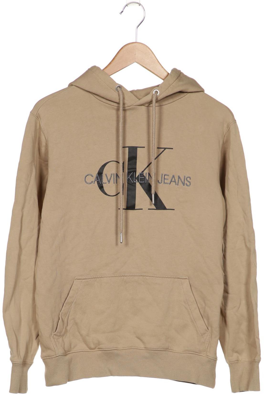 

Calvin Klein Jeans Herren Kapuzenpullover, beige, Gr. 48