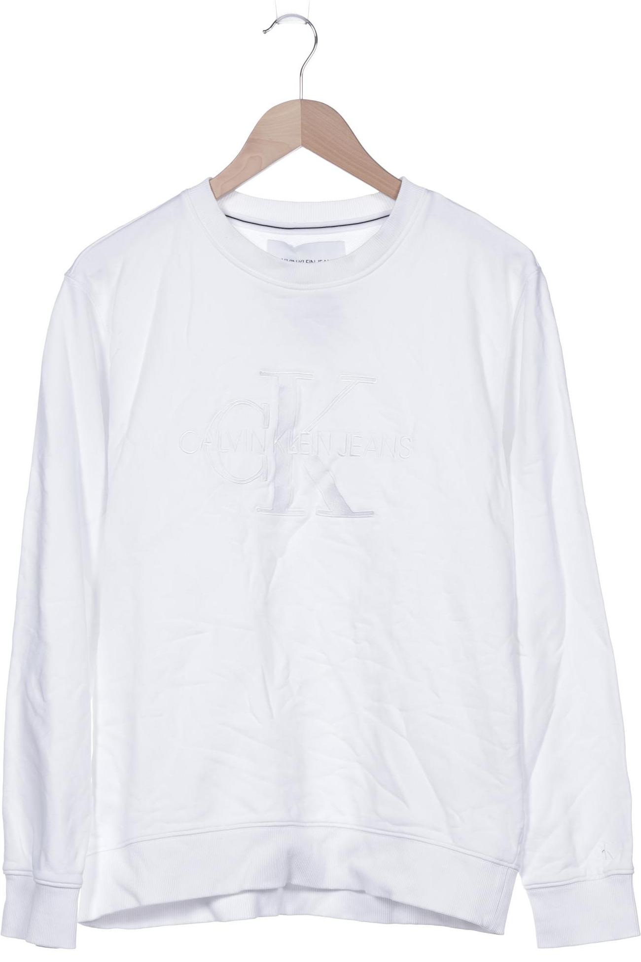 

Calvin Klein Jeans Damen Sweatshirt, weiß, Gr. 42