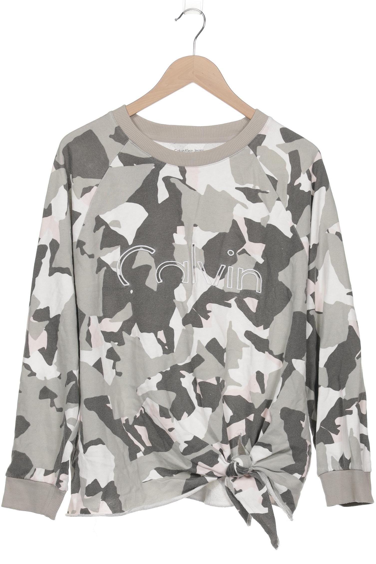 

Calvin Klein Jeans Damen Sweatshirt, grau, Gr. 44