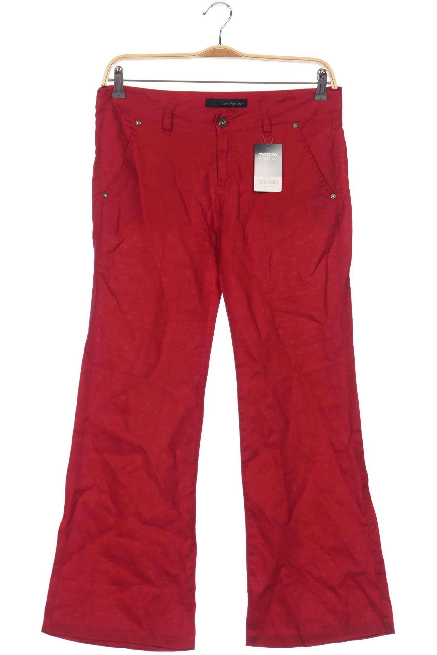 

Calvin Klein Jeans Damen Stoffhose, rot