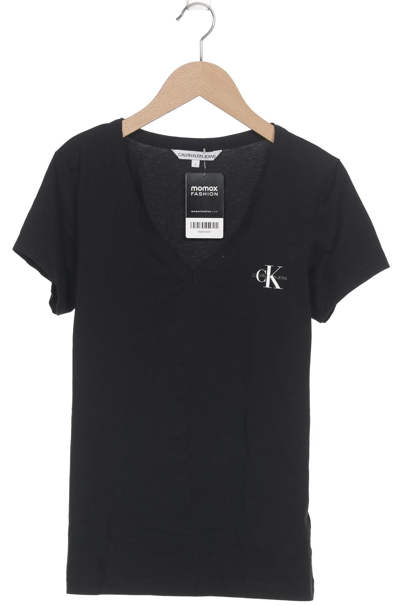 

Calvin Klein Jeans Damen T-Shirt, schwarz, Gr. 36