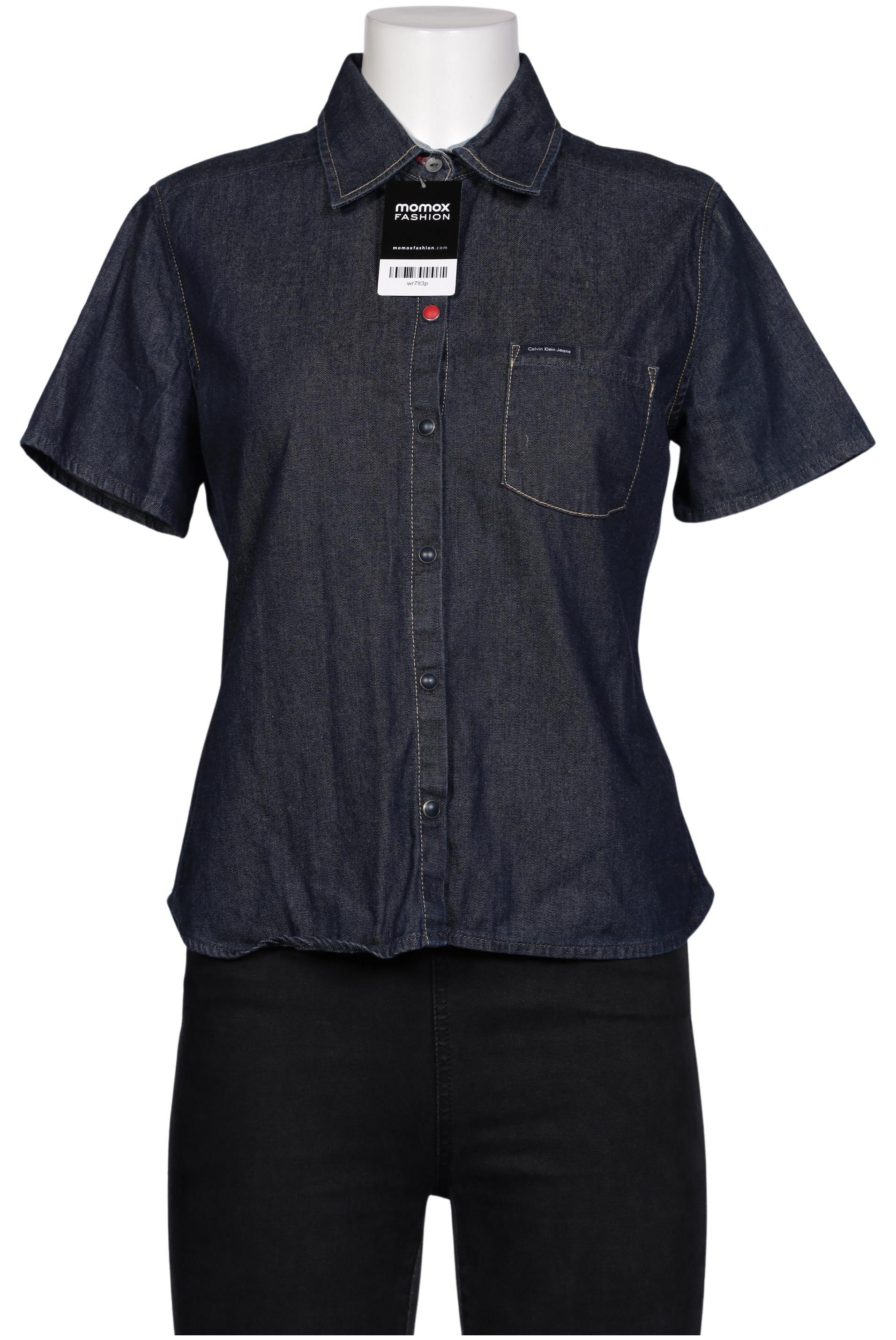 

Calvin Klein Jeans Damen Bluse, marineblau, Gr. 42