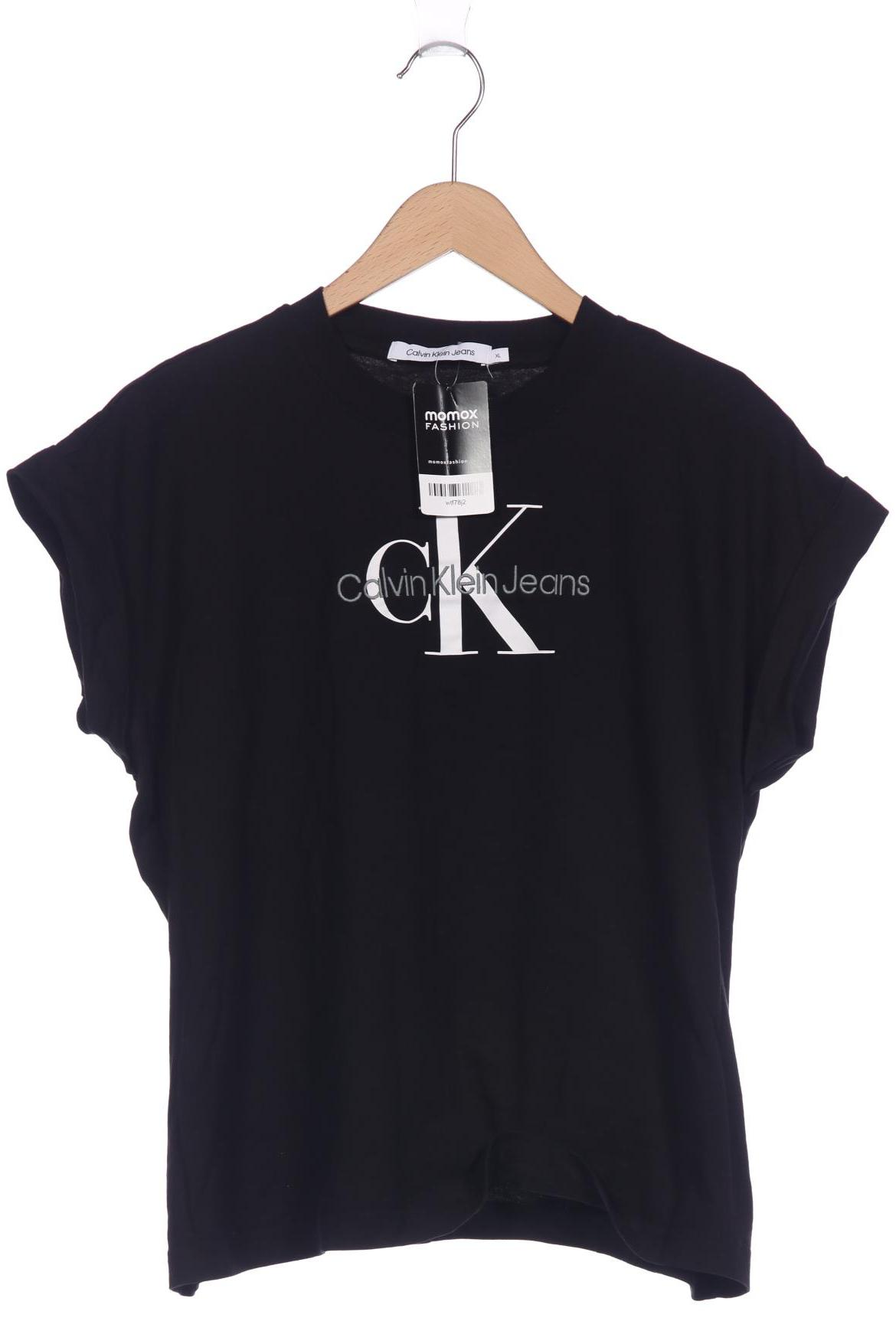 

Calvin Klein Jeans Damen T-Shirt, schwarz, Gr. 44