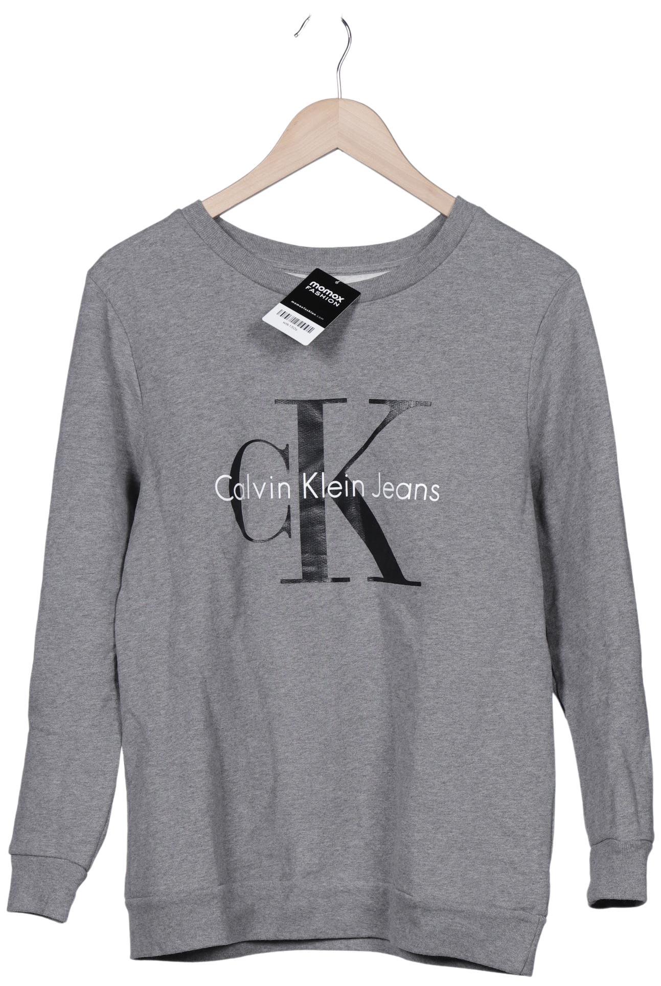 

Calvin Klein Jeans Damen Sweatshirt, grau, Gr. 36