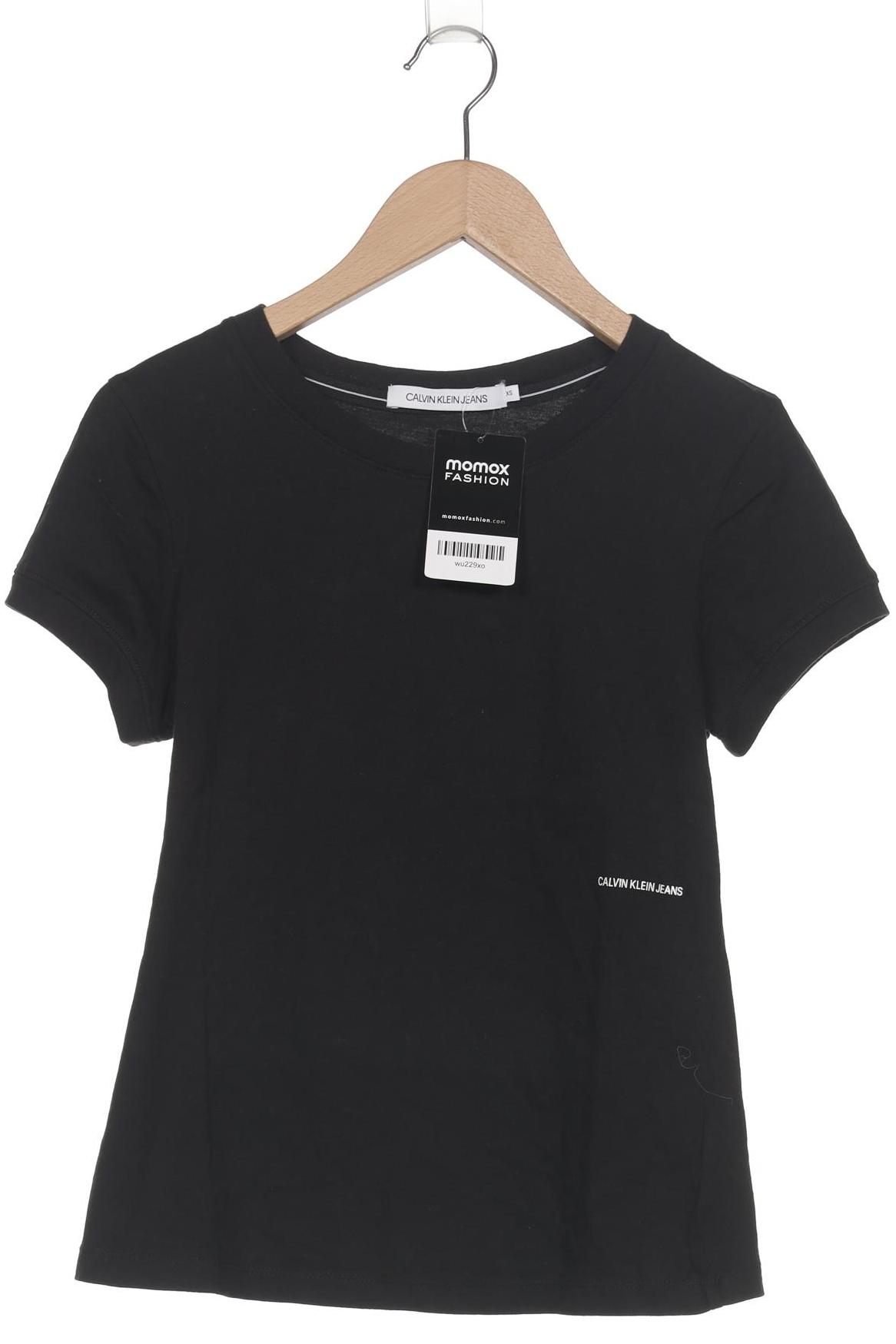 

Calvin Klein Jeans Damen T-Shirt, schwarz, Gr. 34