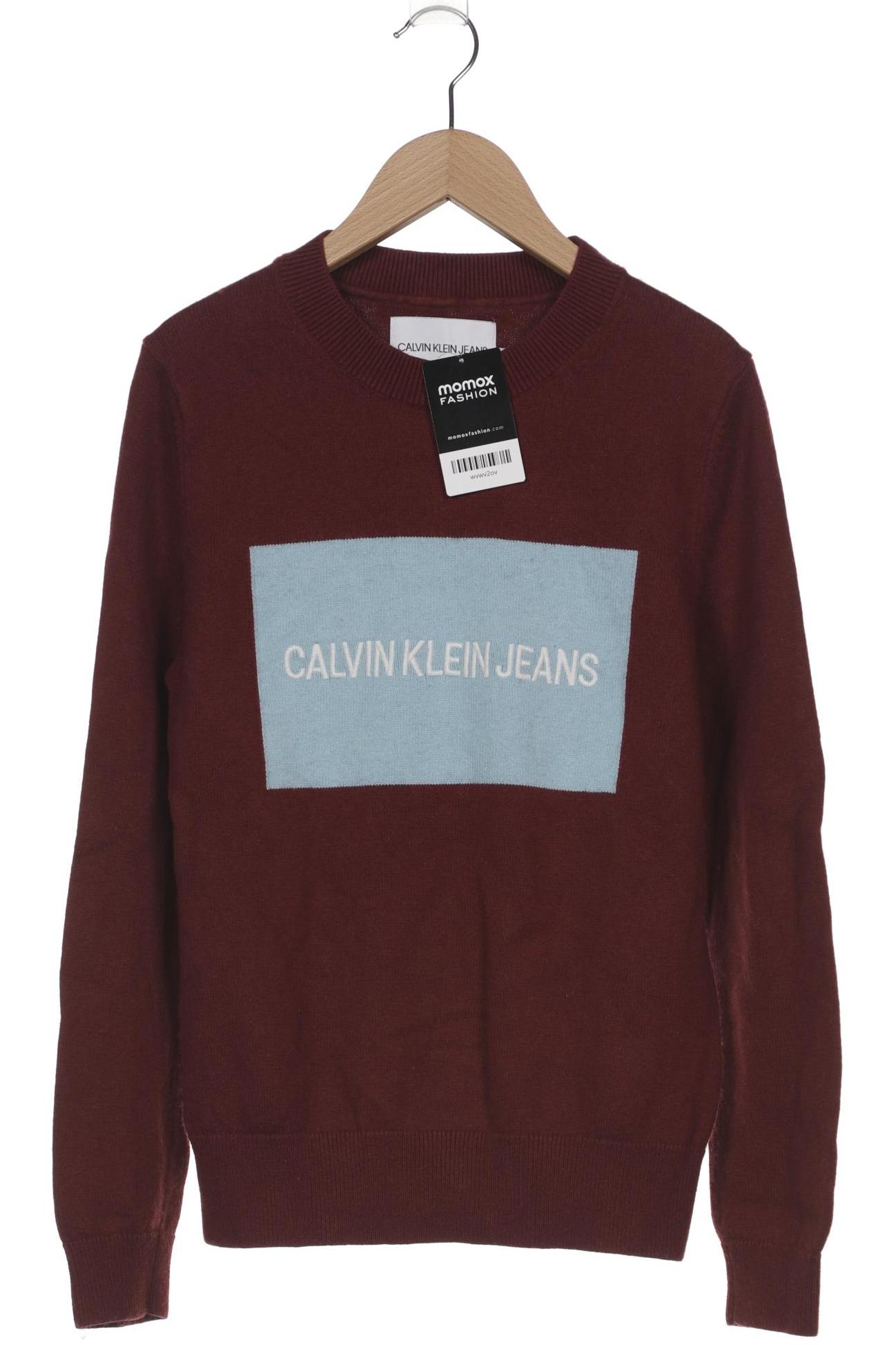 

Calvin Klein Jeans Damen Pullover, bordeaux, Gr. 36