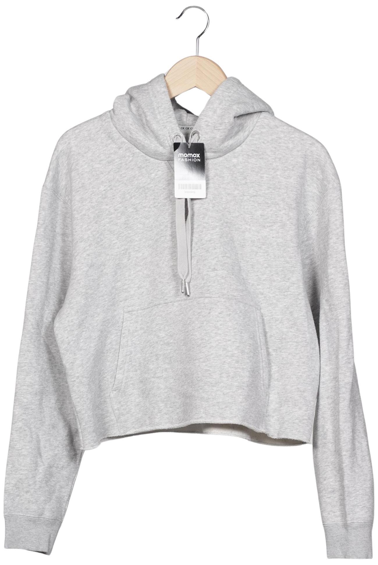 

Calvin Klein Jeans Damen Kapuzenpullover, grau, Gr. 38