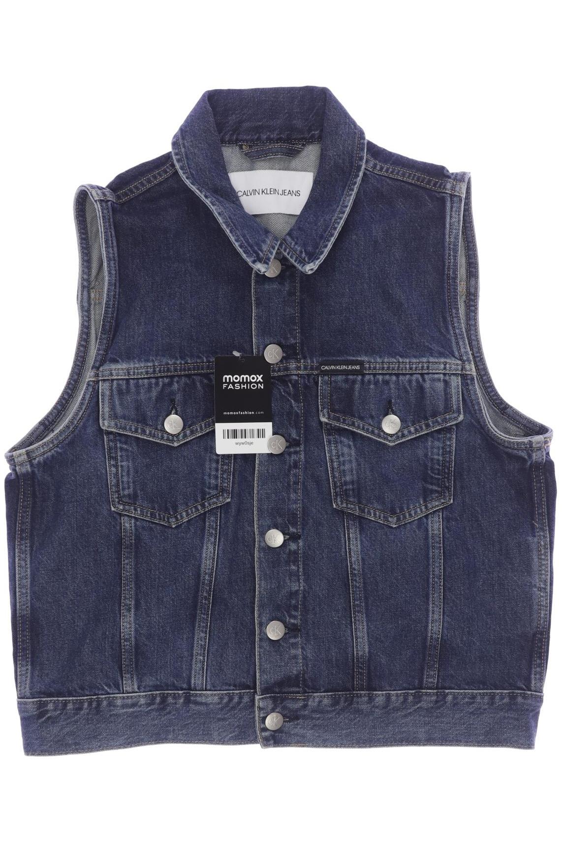 

Calvin Klein Jeans Damen Weste, blau, Gr. 42