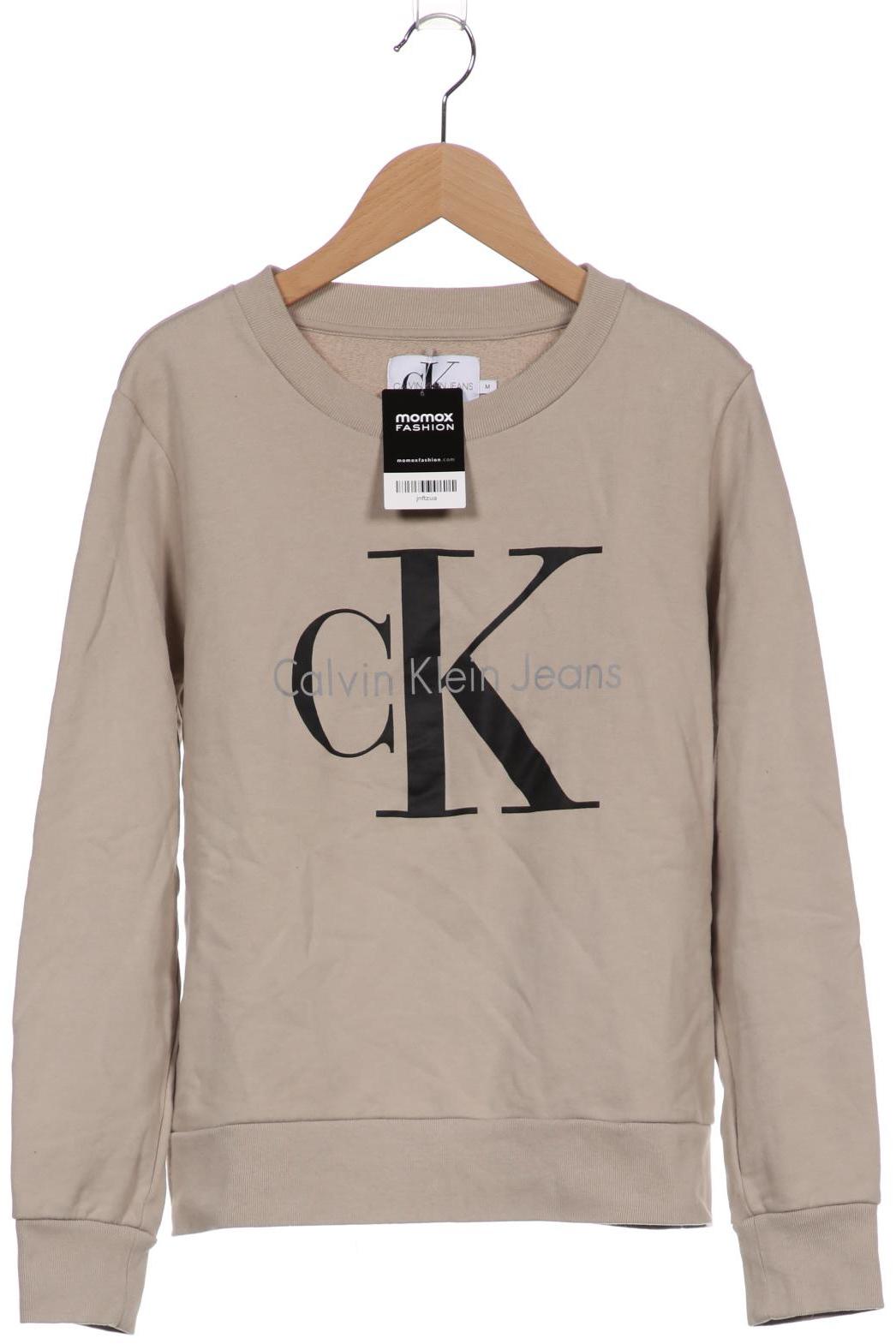 

Calvin Klein Jeans Damen Sweatshirt, beige, Gr. 38